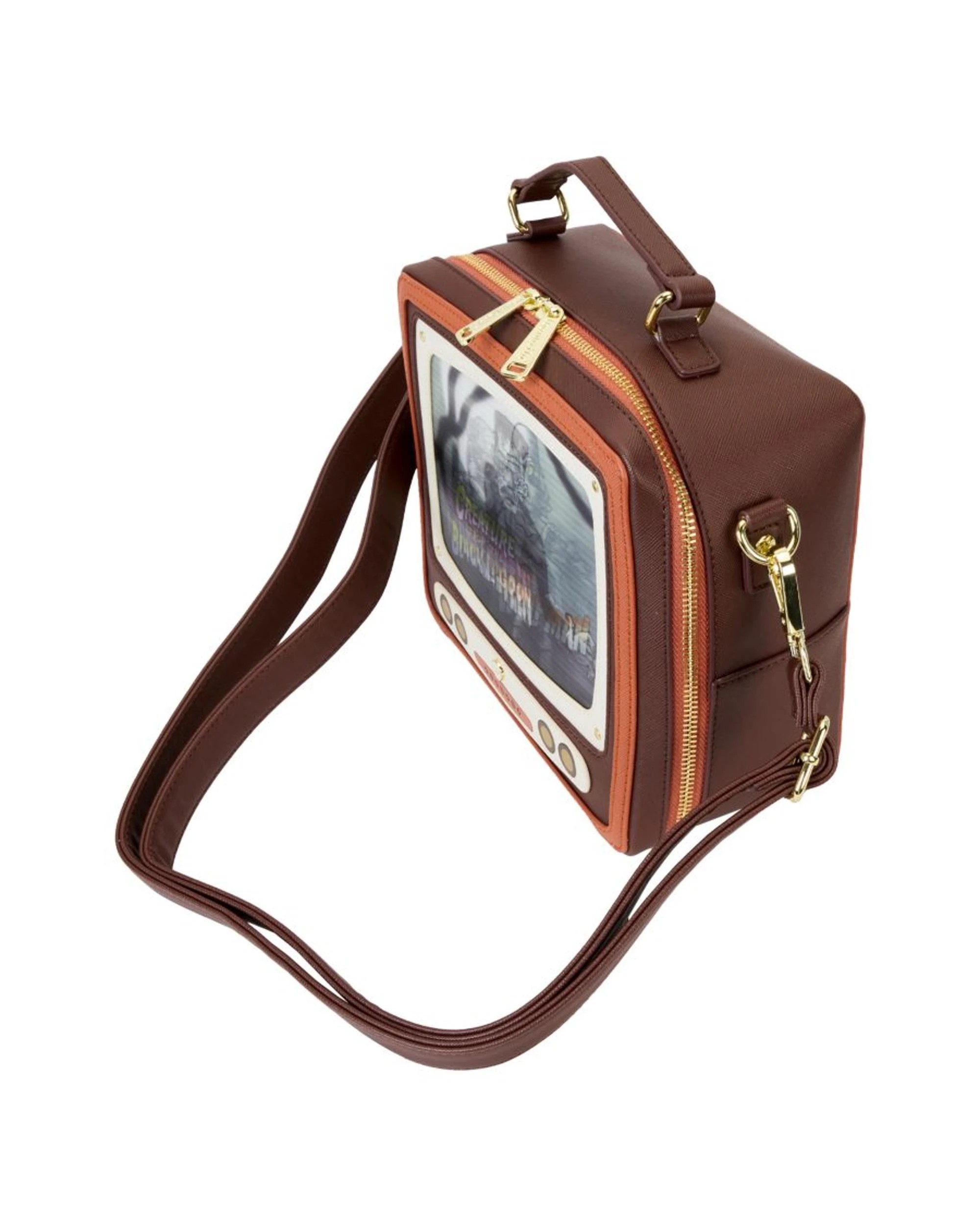 5 Loungefly Universal Monsters Vintage TV Triple Lenticular Crossbody Bag - Multi, 5 of 7