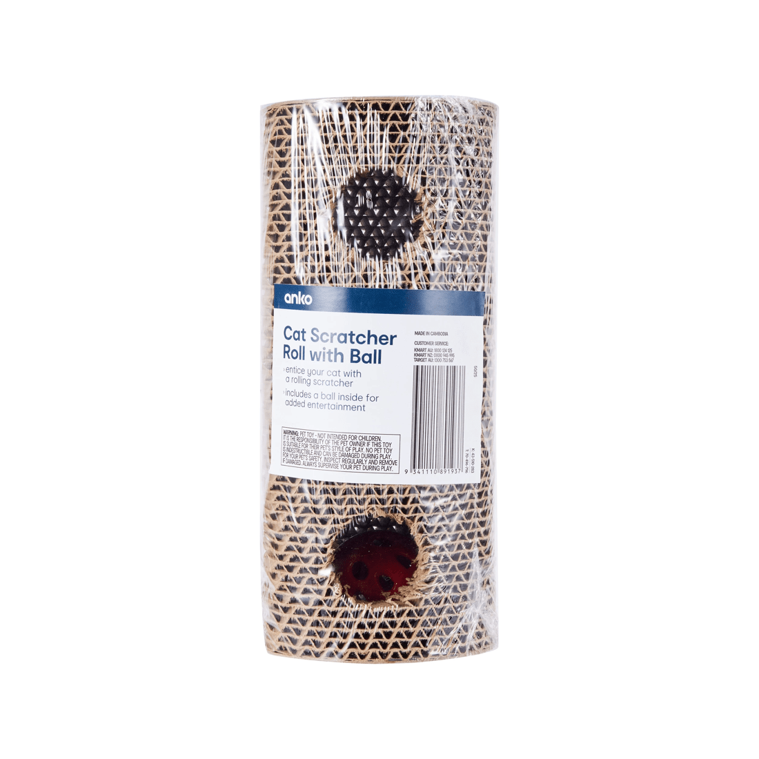 8 Cat Scratcher Roll with Ball, 8 of 8