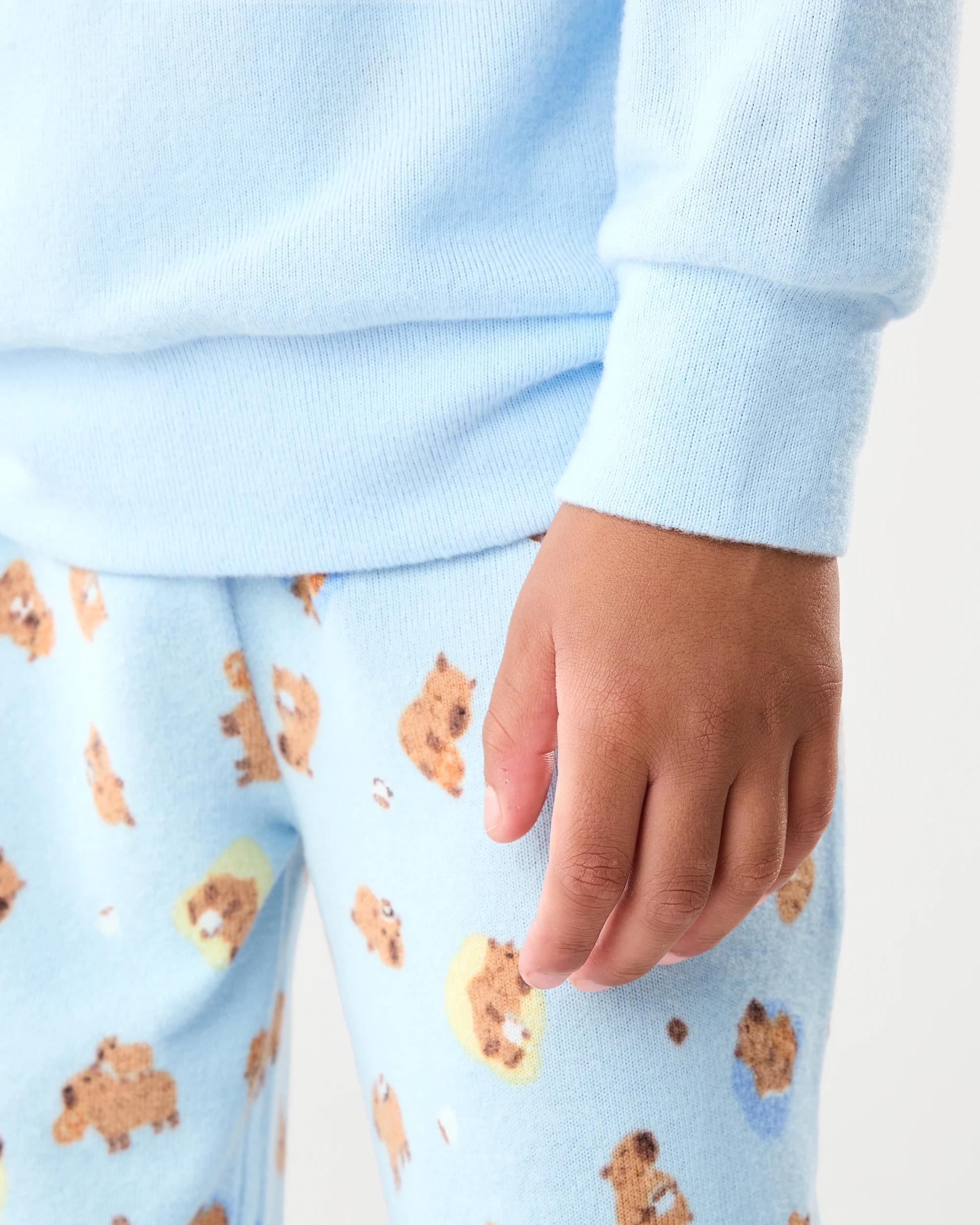 6 Hacci Family Matching Pyjama Set Blu Cappy, 6 of 8