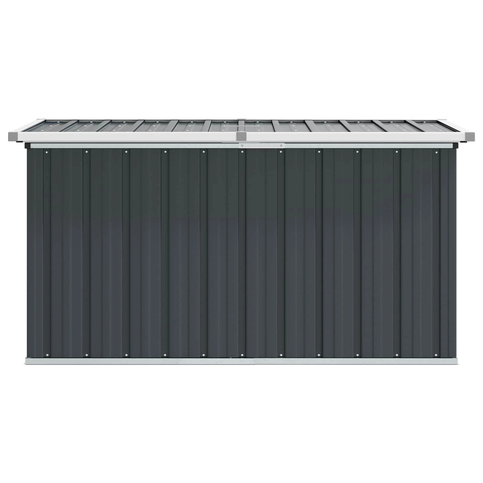 6 Vidaxl Storage Box Garden Cushion Box - Grey, 6 of 10