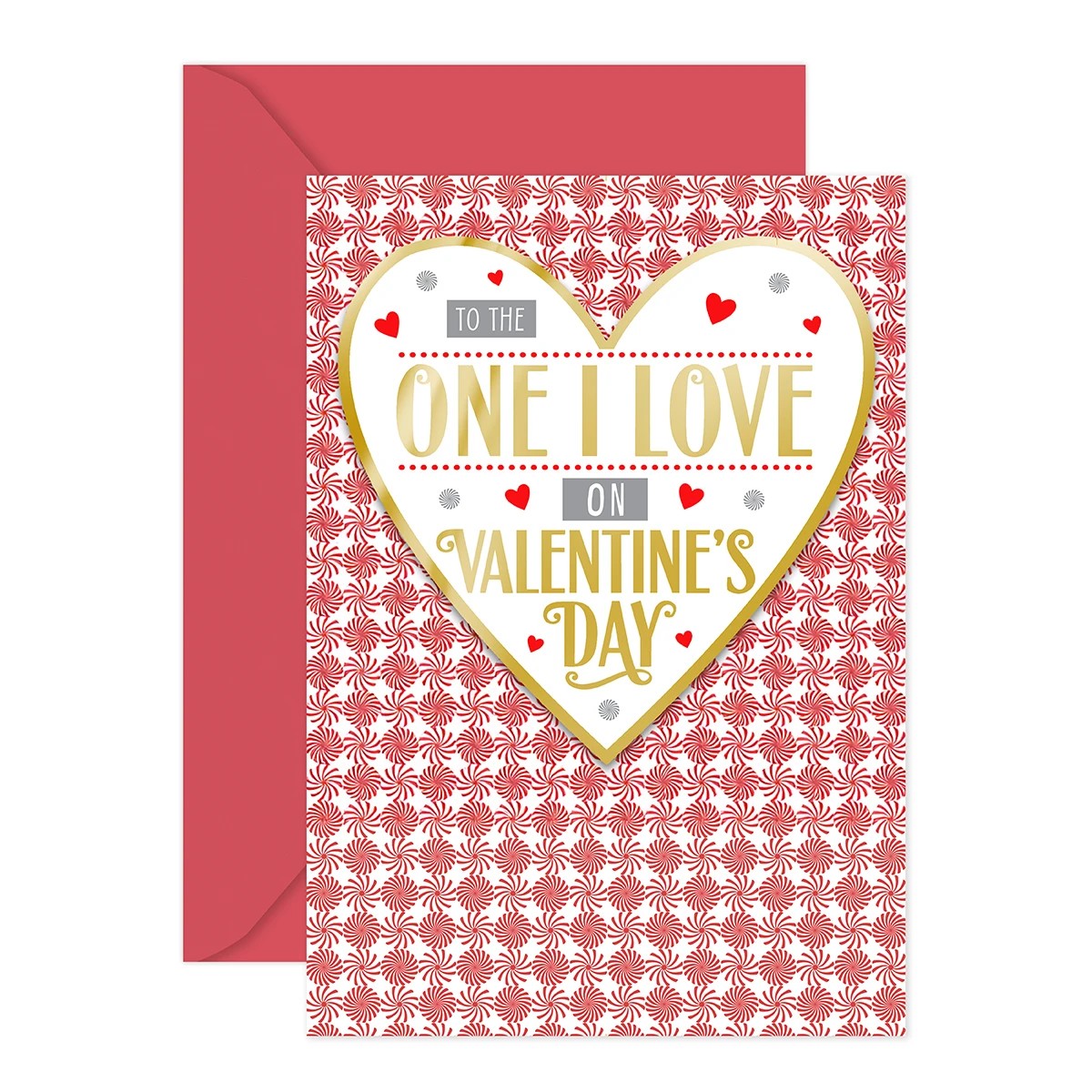 1 Hallmark Valentine's Day Card - Bling Heart, 1 of 3