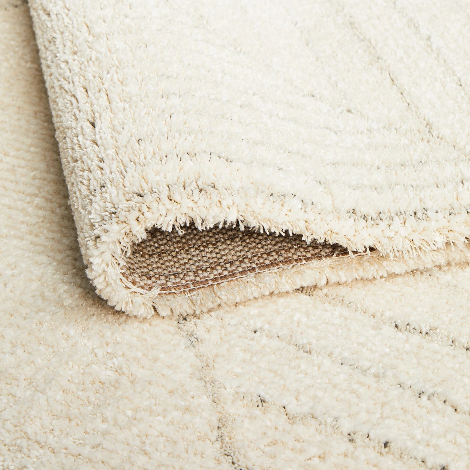 9 Common Ground Rugs Montara 822 290x200cm - Large Power Loomed Floor Rug - White, 9 of 9