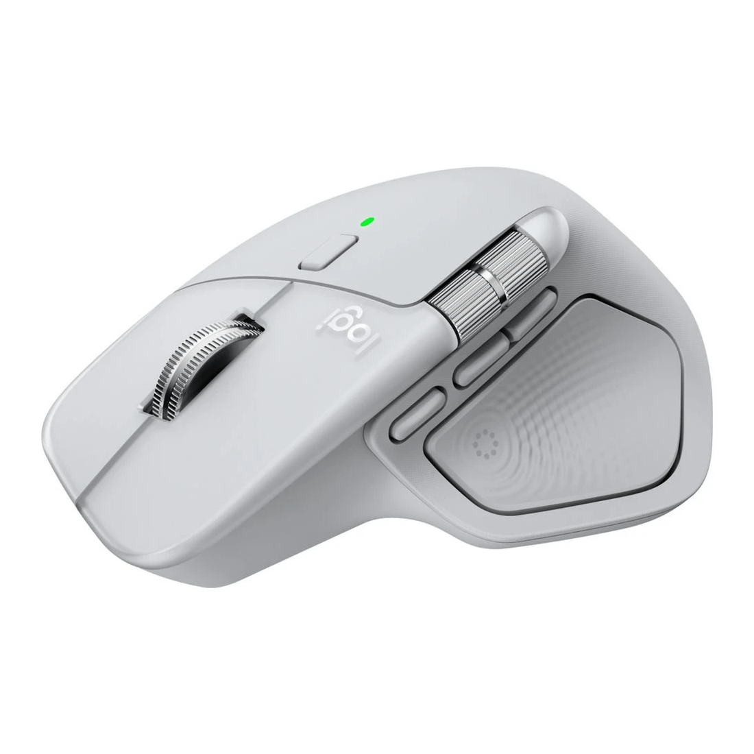 4 Logitech MX Master 4 Wireless Mouse Mac White Silver, 4 of 7