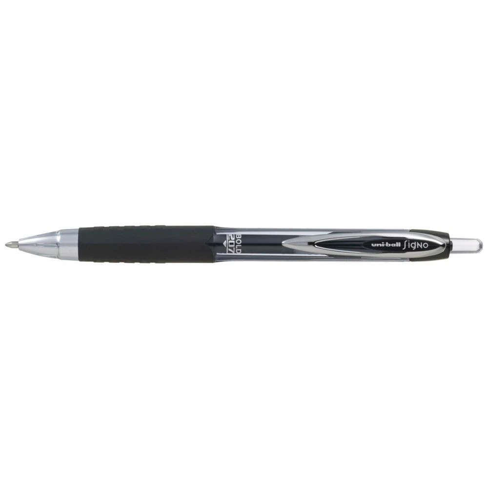 1 Uni-Ball Signo 207 Bold Retractable Gel Pen Black, 1 of 2