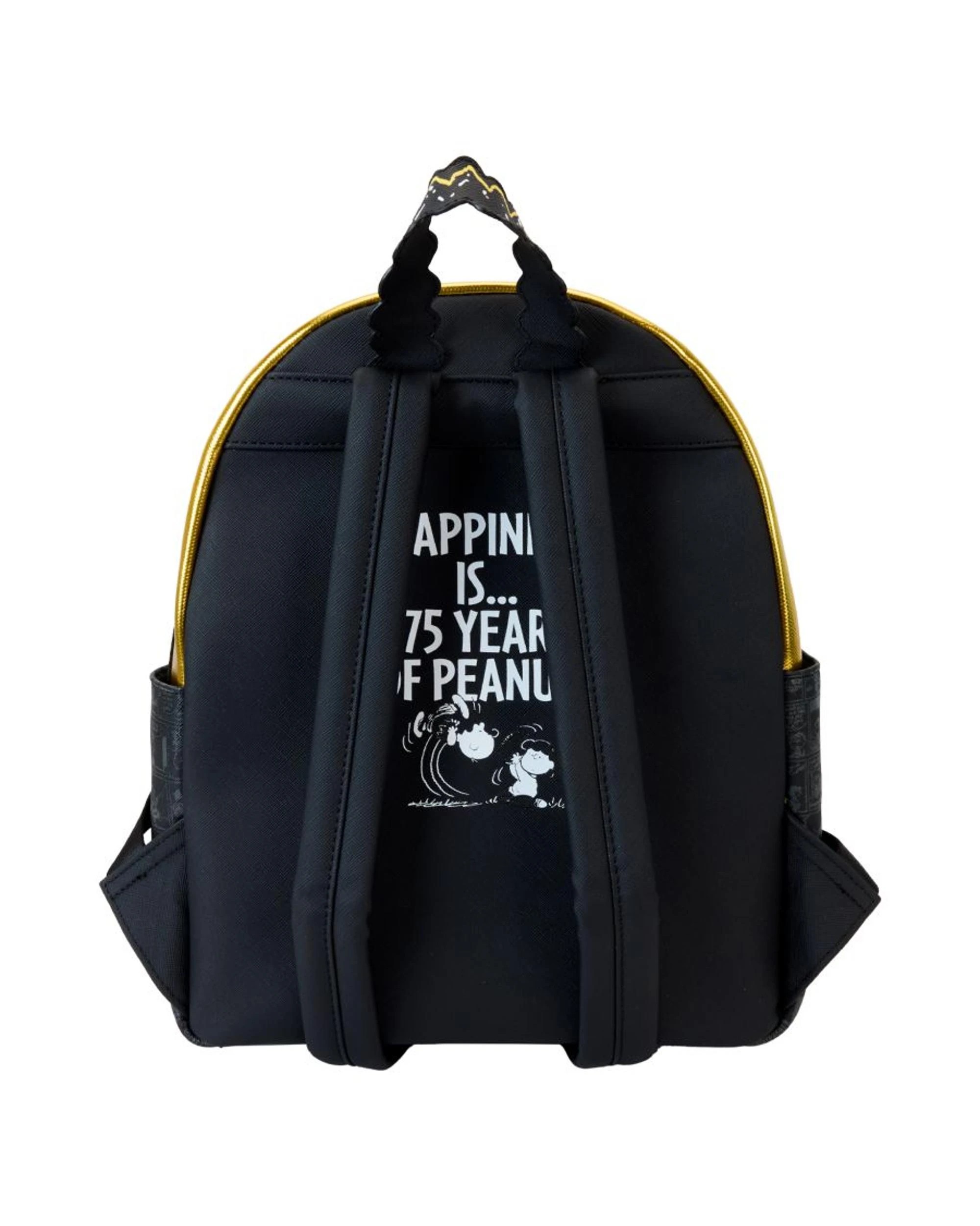 4 Loungefly Peanuts 75th Anniversary Mini Backpack 10 inch Faux Leather Mini Backpack - Multi, 4 of 6