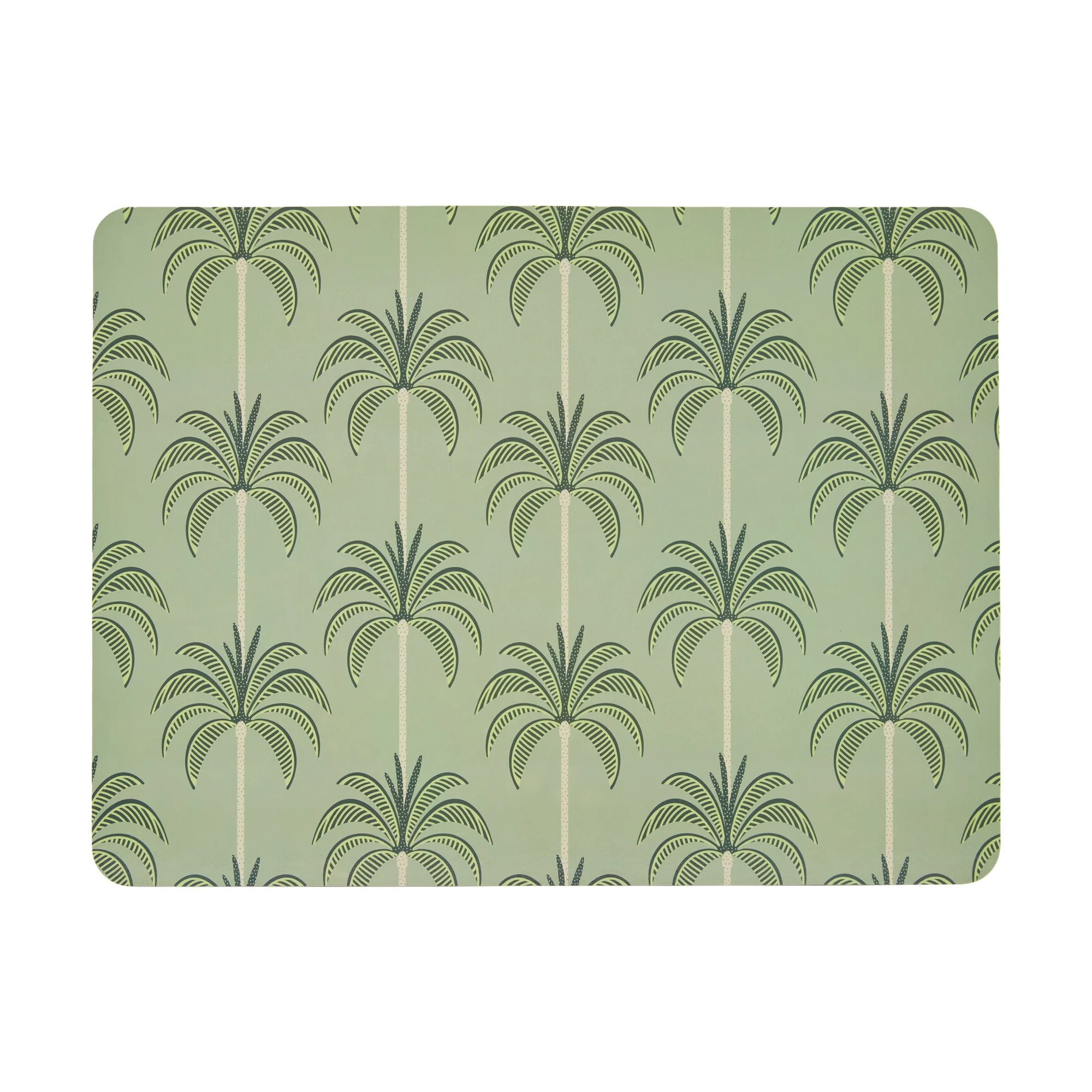 1 Palm Corkback Placemat, 1 of 3