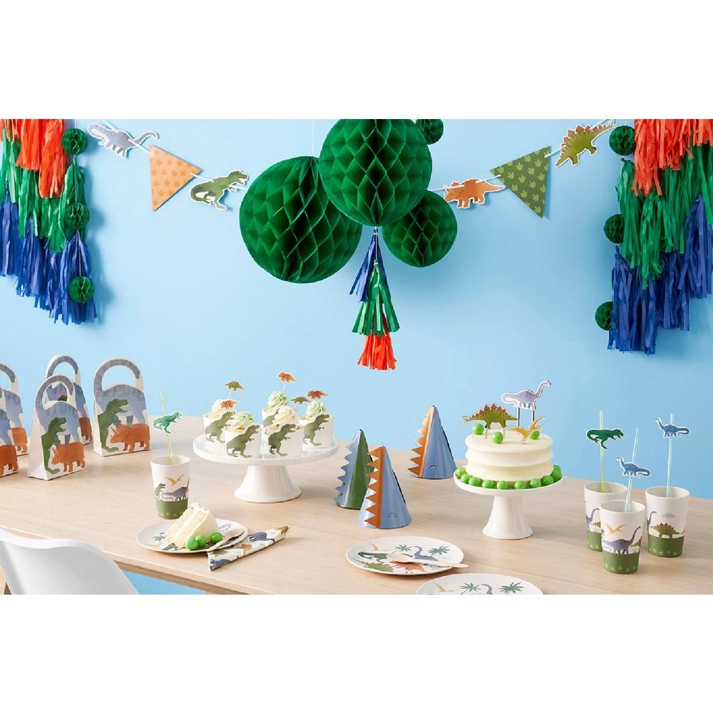 4 Otto Dinosaur Plastic Straws 4 Pack, 4 of 4