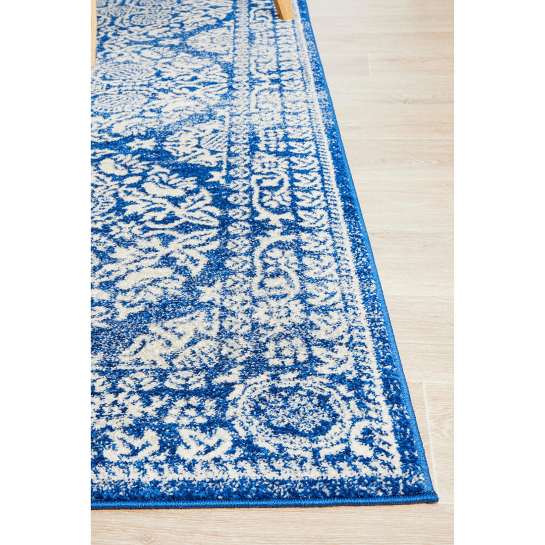 6 Rug Culture Mirage Gwyneth Transitional Navy Rug, 400x300 cm, 10mm Polypropylene, Power-Loomed - Blue, 6 of 9