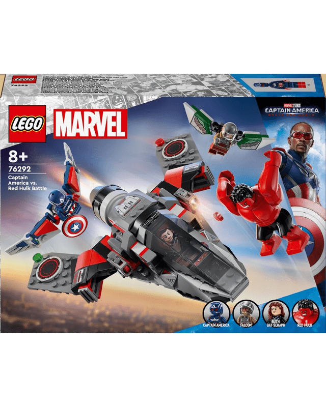 LEGO Marvel Captain America vs. Red Hulk Battle 7