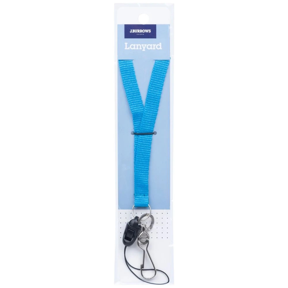 1 J.Burrows Clip and USB Lanyard Blue, 1 of 2