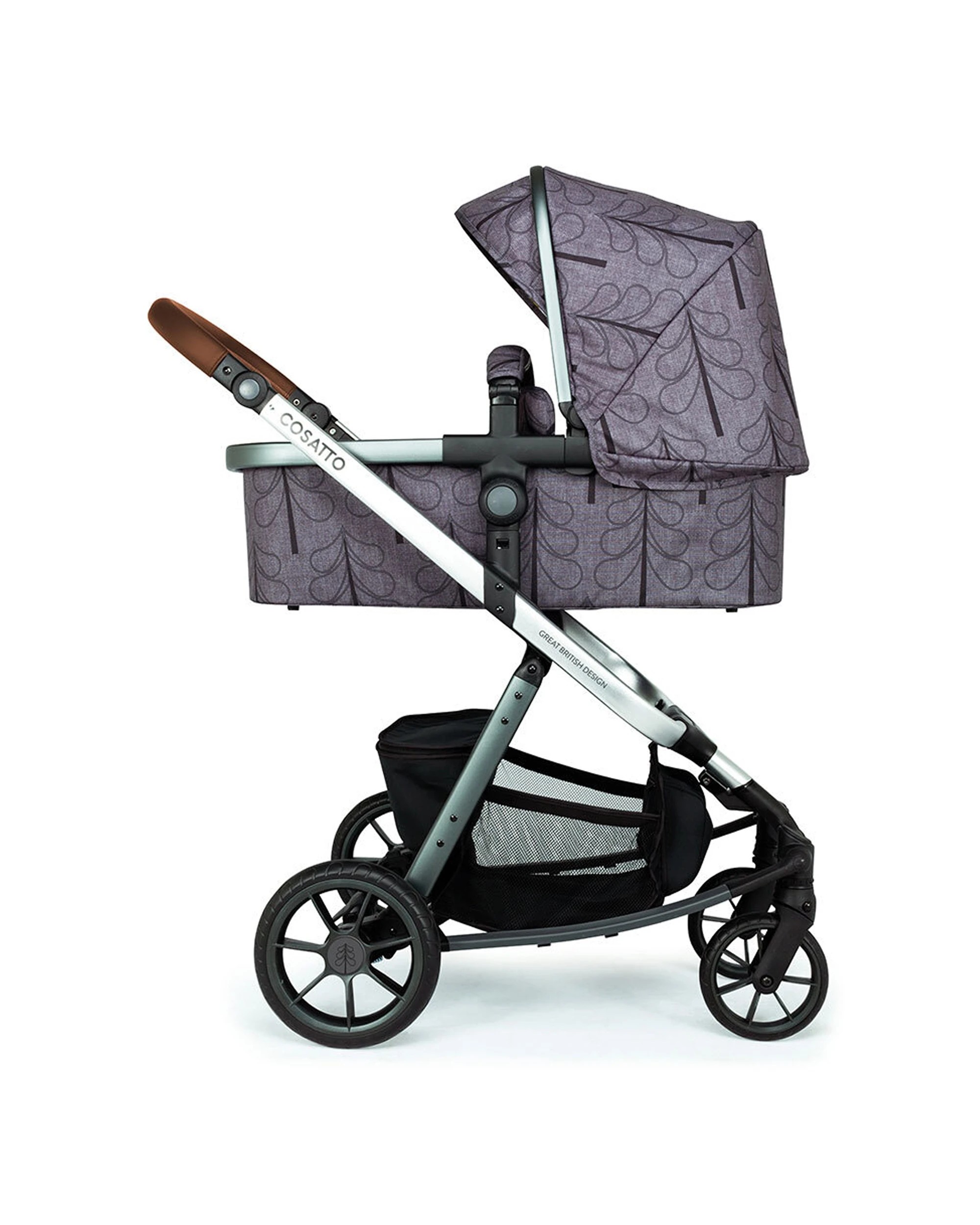 1 Cosatto Giggle Quad Pram & Push Chair 0m+ Reversible Seat Premium Fika Forest - Multi, 1 of 7