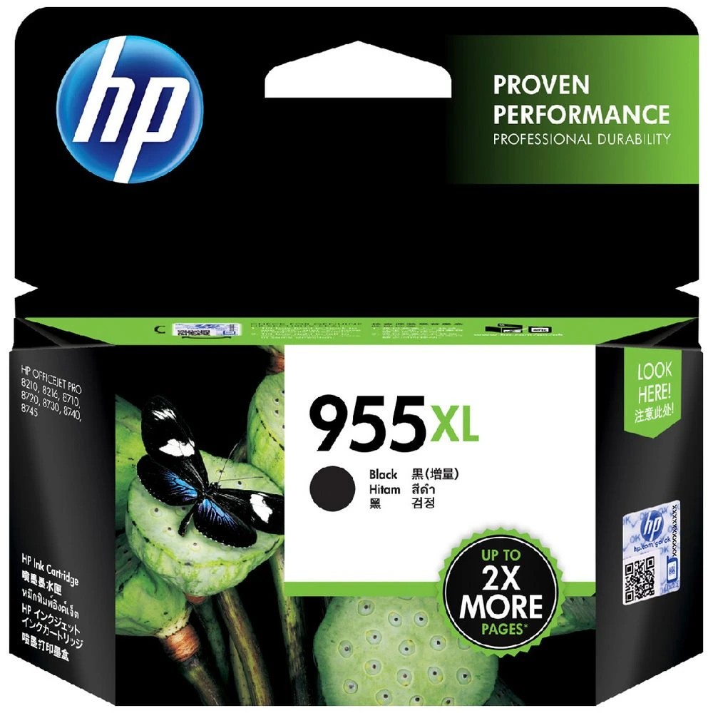 1 HP 955XL Ink Cartridge Black, 1 of 6