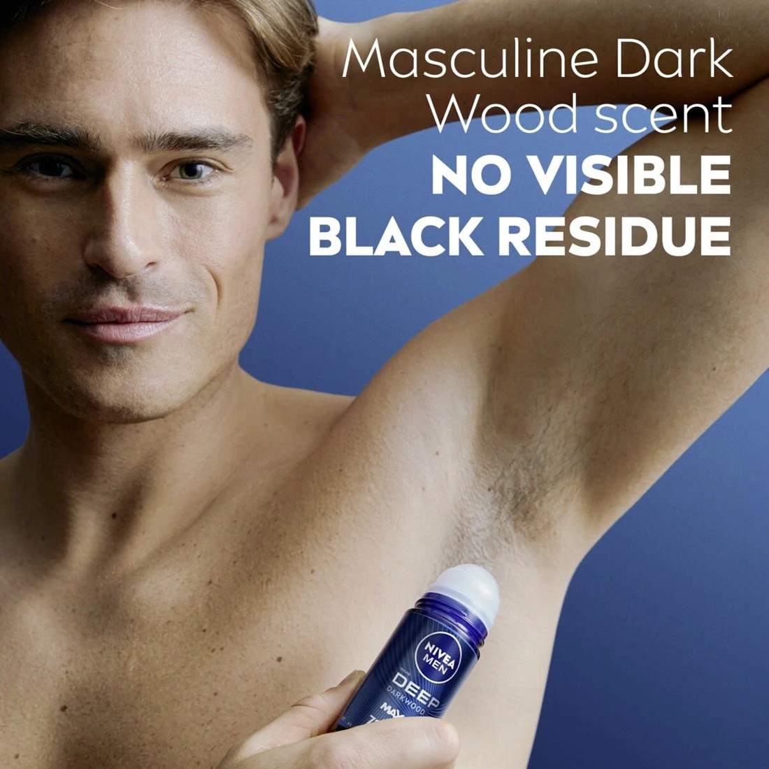 5 Nivea Men Deep Anti-Perspirant Roll-On Deodorant 50ml - Black Charcoal and Dark Wood Fragrance, 5 of 7