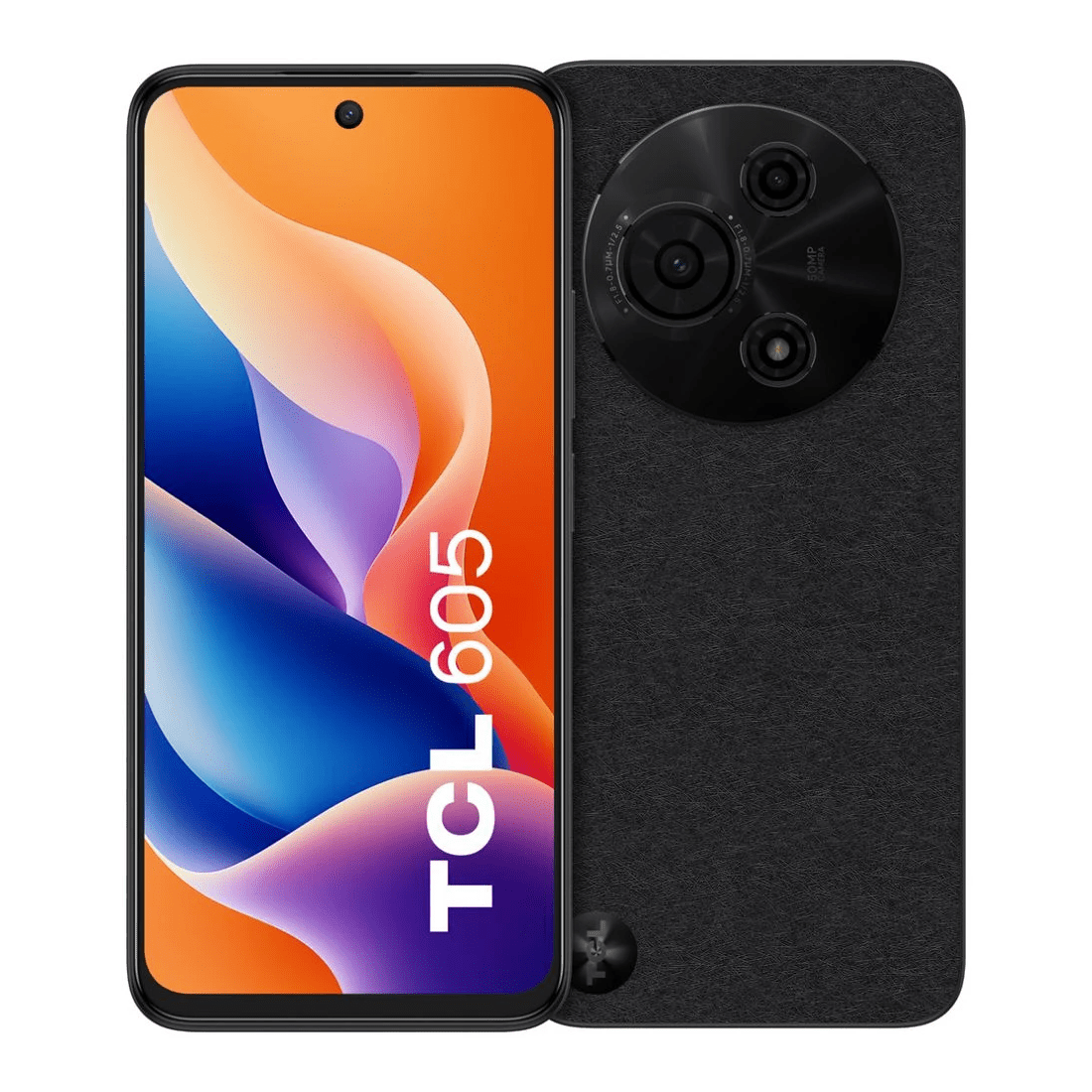 1 TCL 605 128GB Unlocked Smartphone Black, 1 of 5