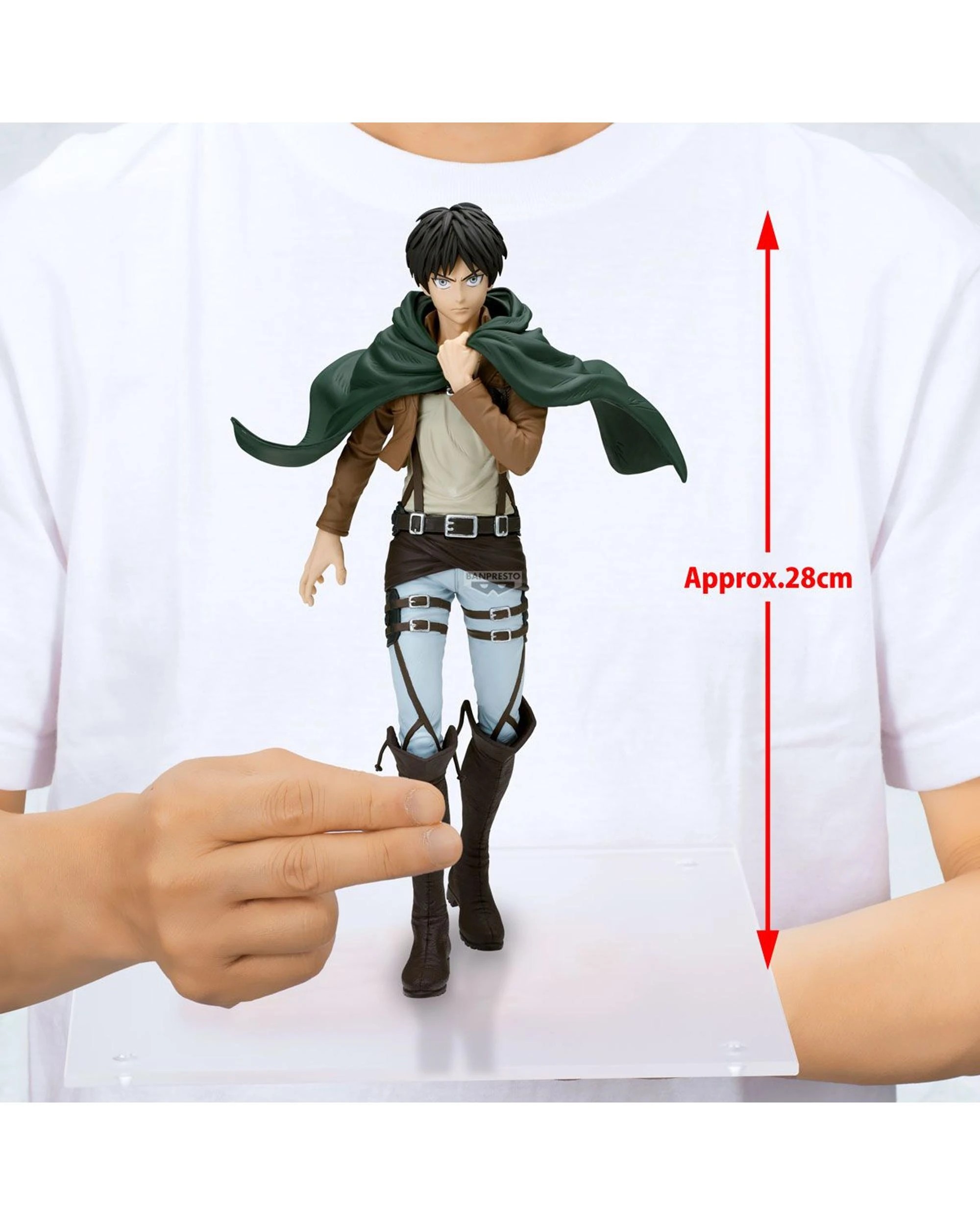 5 Banpresto Attack of Titan Grandista Eren Yeager Figure, 5 of 5