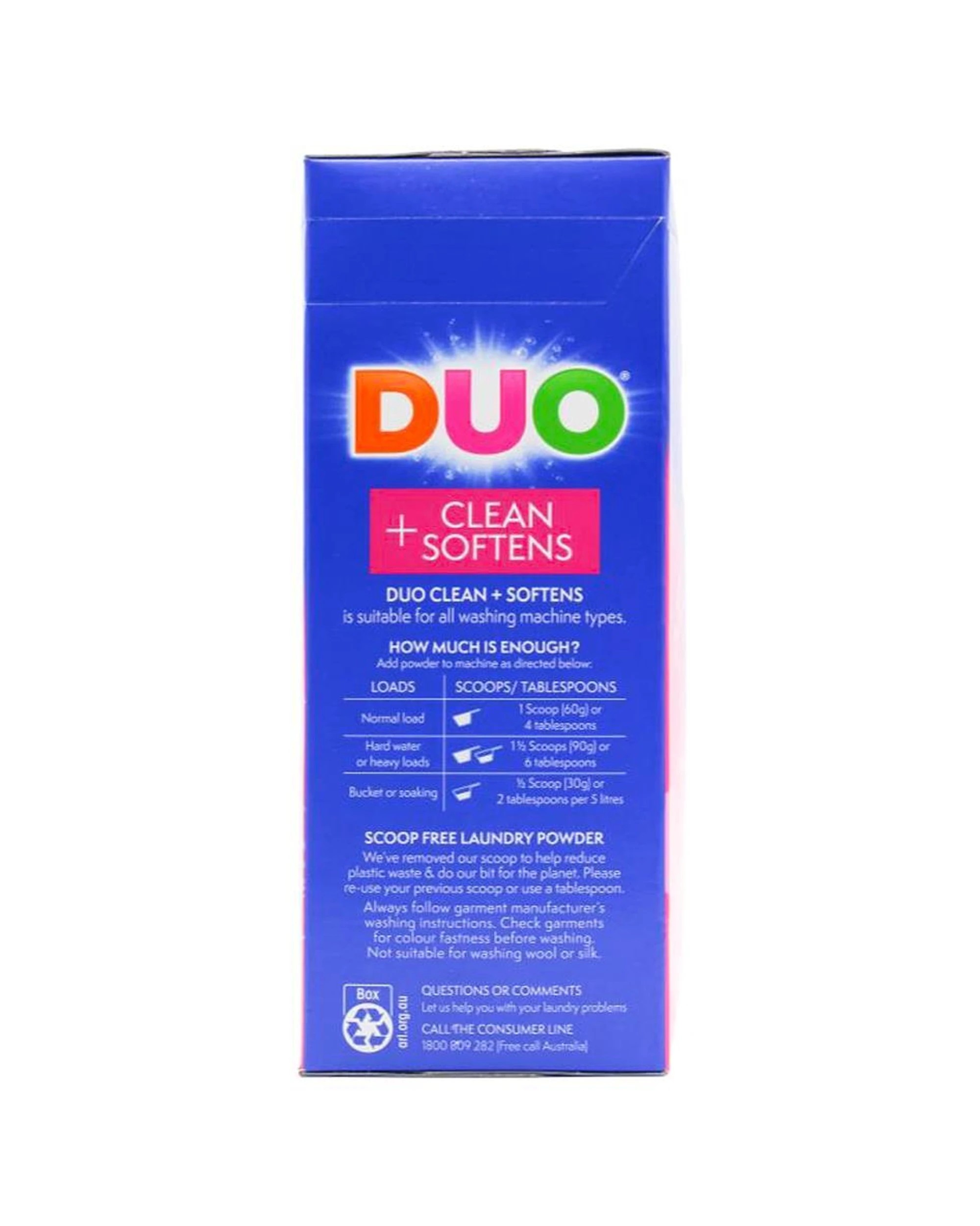 4 Duo 6PK Laundry Powder 2kg Front & Top Loader Exotic Tiger Lily Cleans Soft - Multi, 4 of 5
