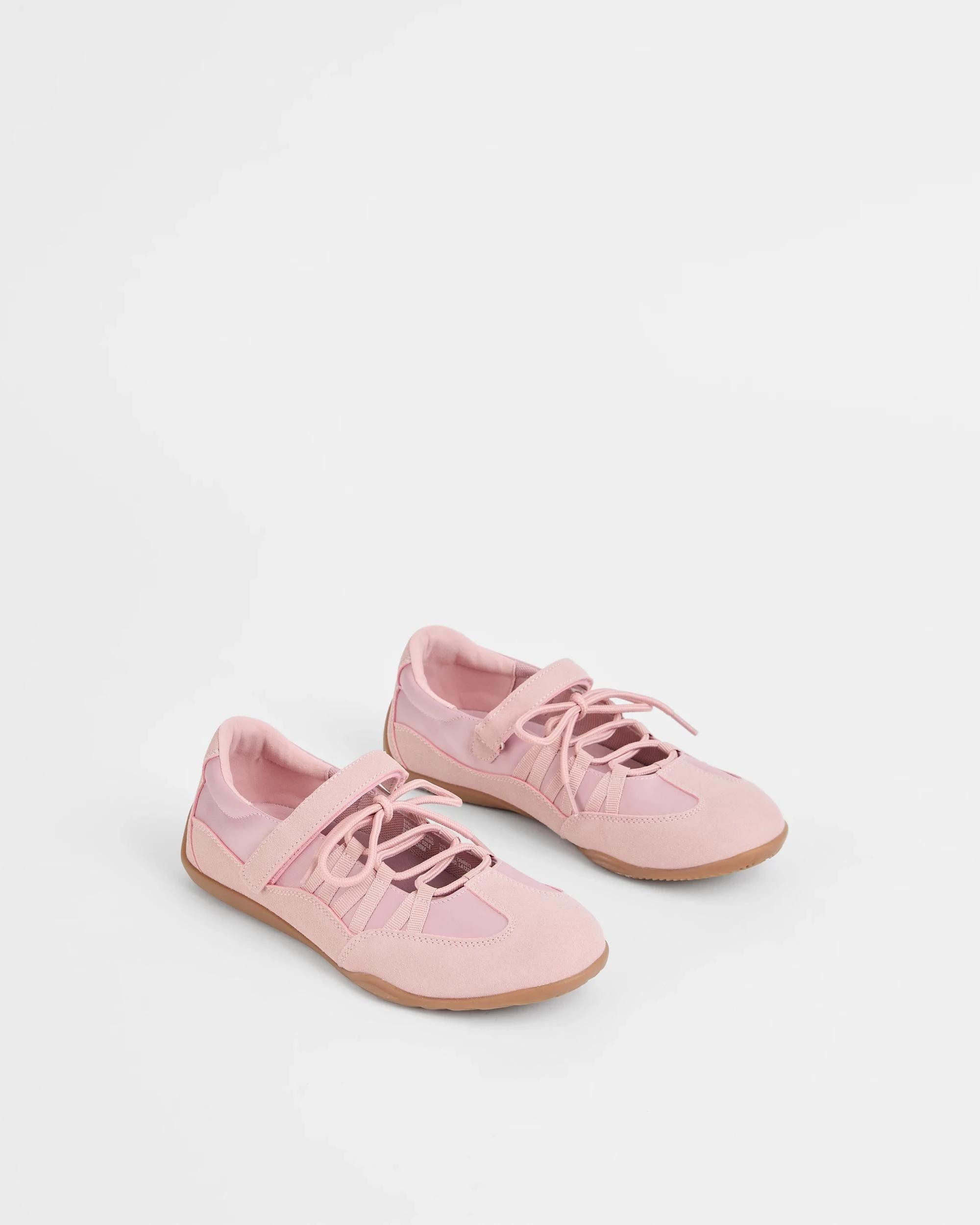2 Target Woman Sporty Ballerina Flat PINK, 2 of 3