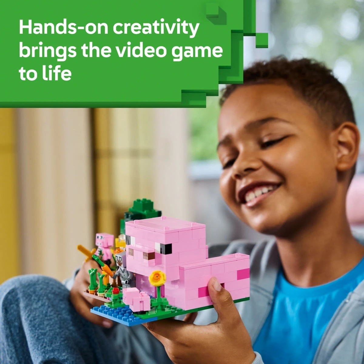 8 LEGO Minecraft The Baby Pig House 21268, 8 of 10
