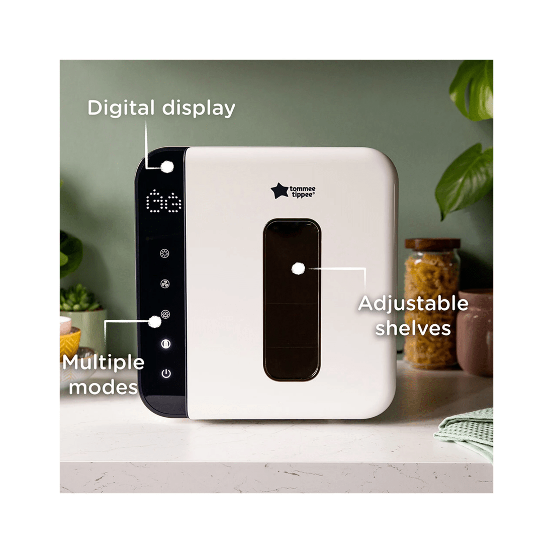 1 Tommee Tippee Ultra Uv Steriliser Dryer And Storage
 - White, 1 of 3