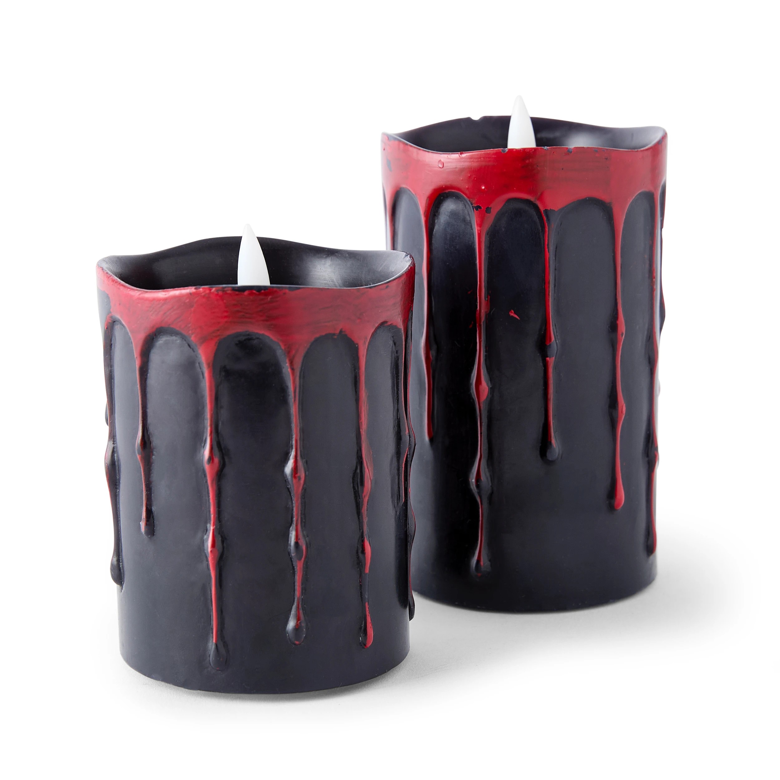 1 Halloween Dripping Wax LED Candle Set, 1 of 9