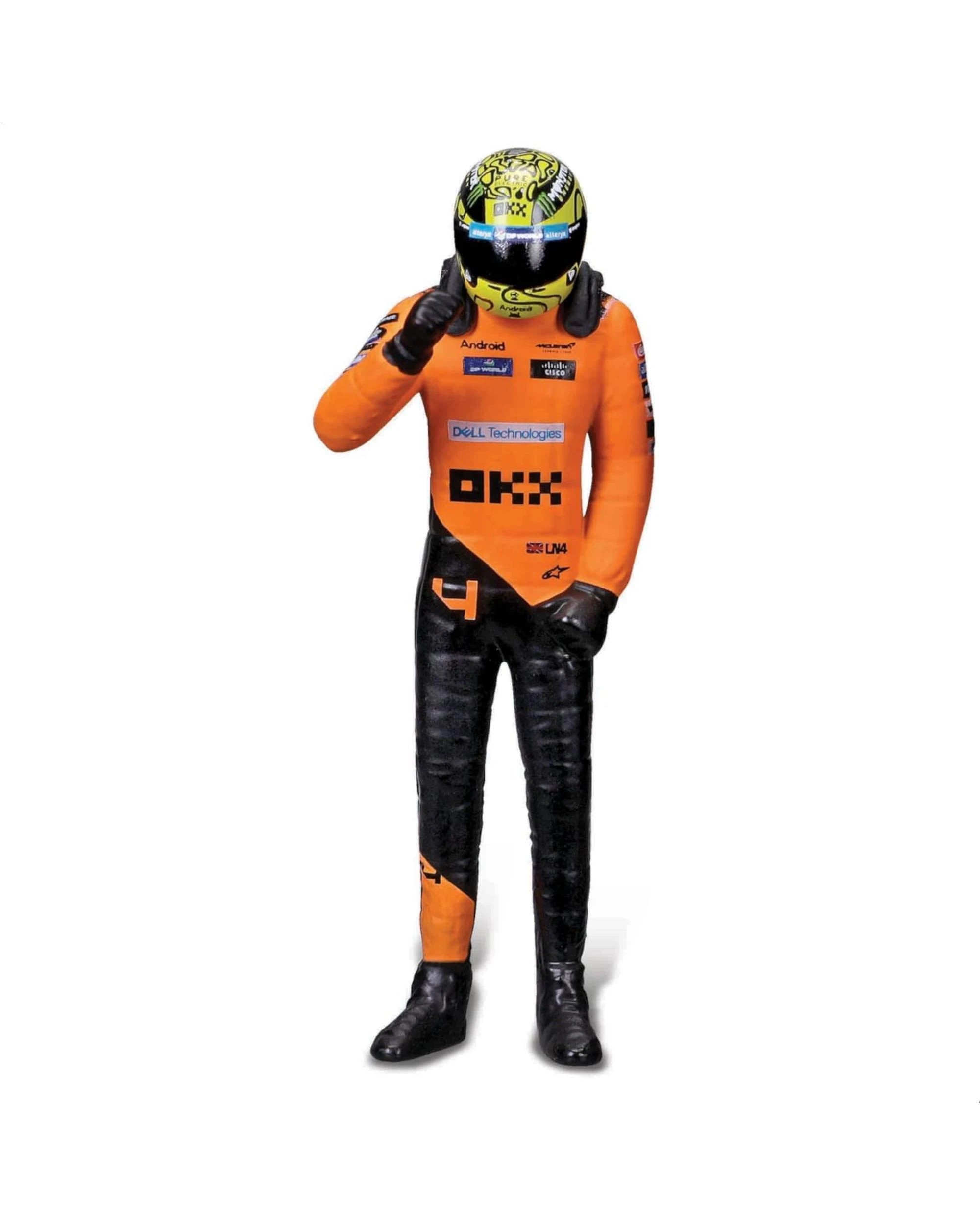 10 Bburago Formula Racing 1:24 2024 F1 McLaren MCL 38 #4 Lando Norris, 10 of 10