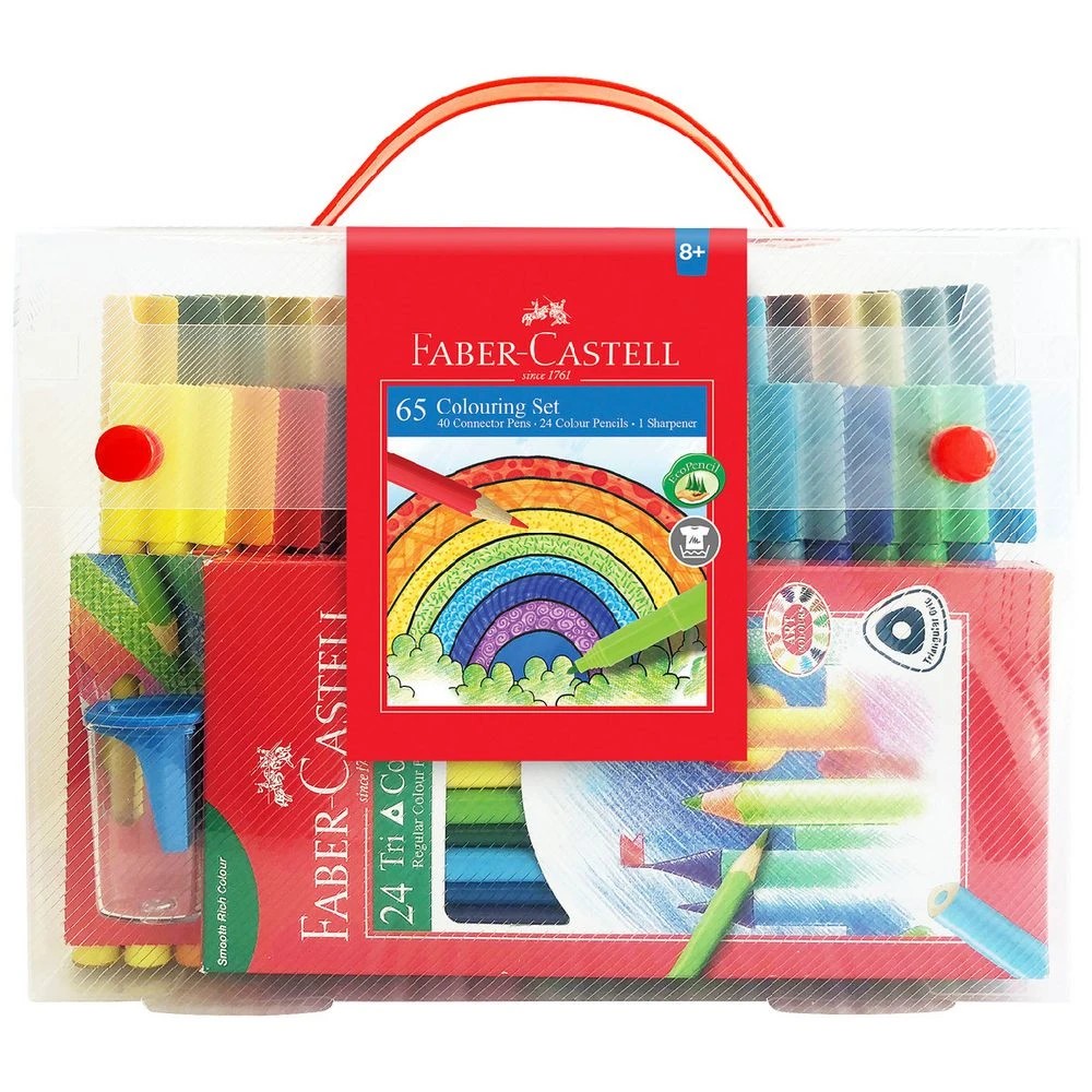 1 Faber-Castell Mixed Media Colour Set 65 Pieces, 1 of 1