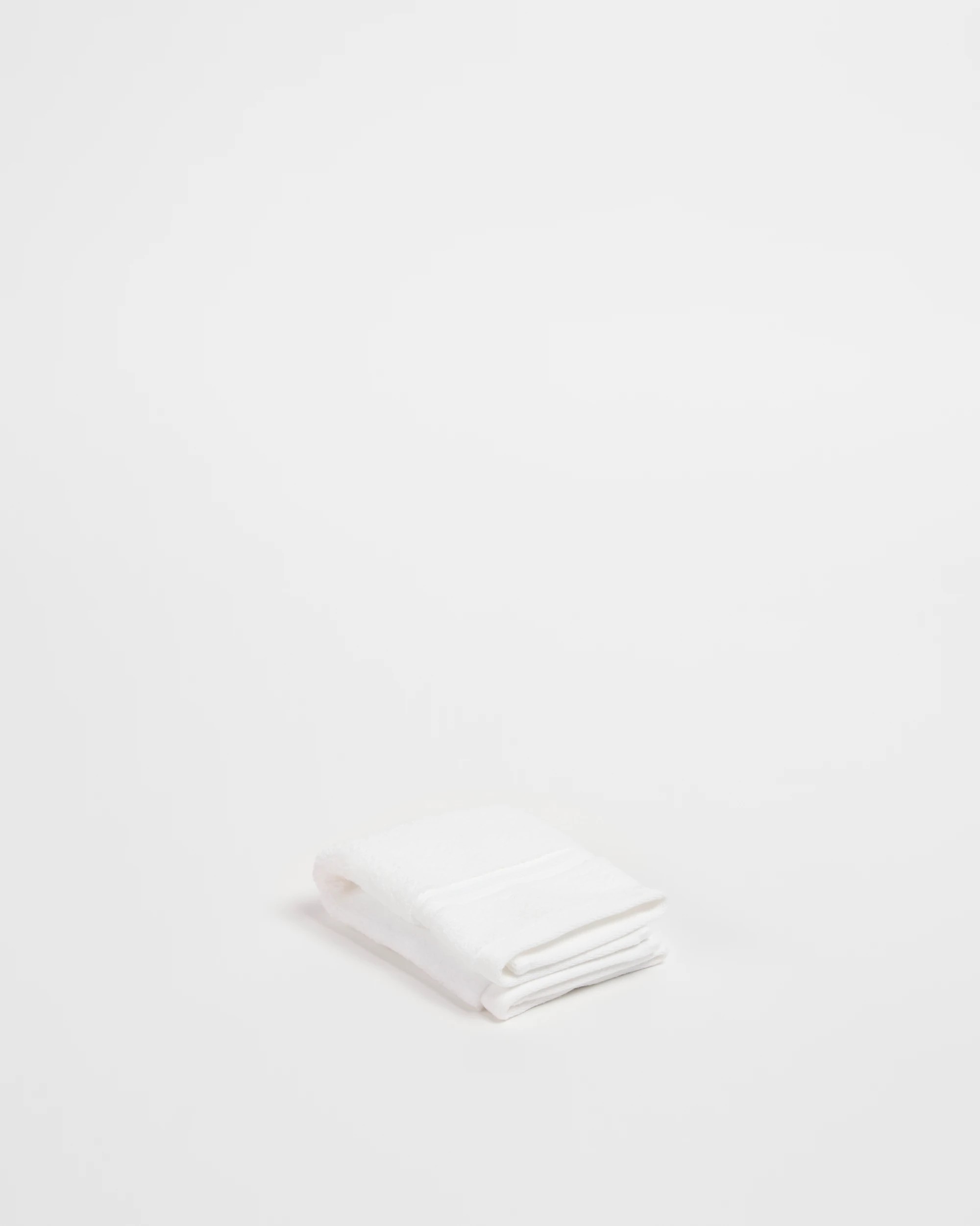 3 Target Luxury Egyptian Cotton Pile Face Washer 4 Pack - White, 3 of 4