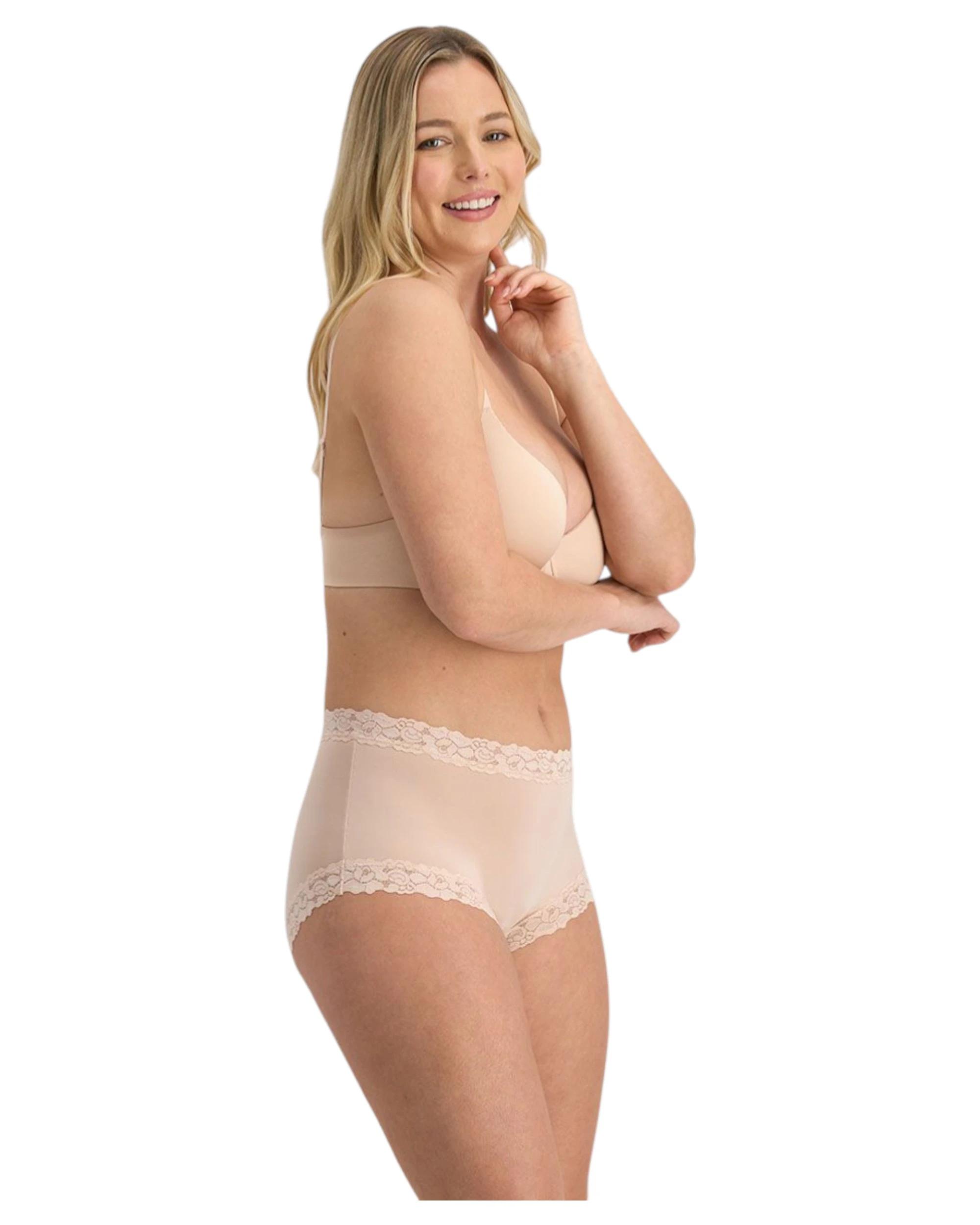 4 Jockey 6 Pack Womens Parisienne Classic Full Brief Underwear DUSK, 4 of 4