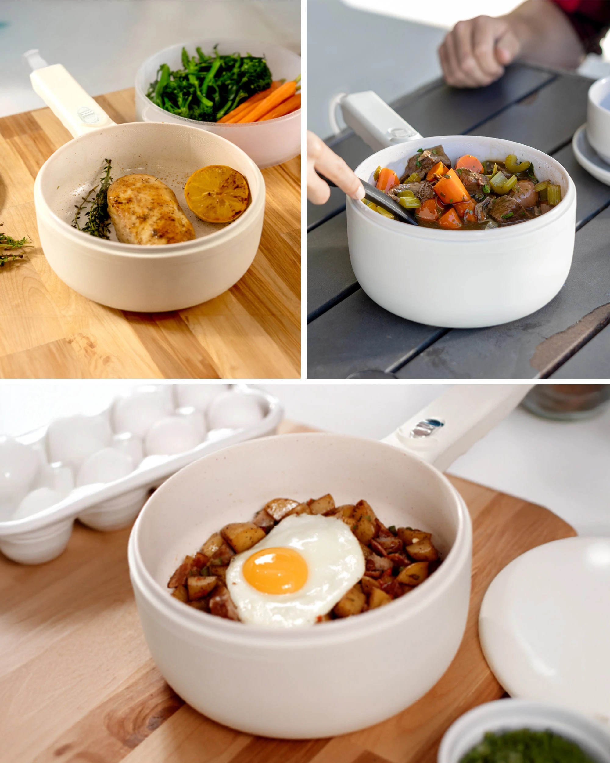 3 Global Shop Direct CeraPro Electric Cooker 1.5L Multi-Purpose Portable Electric Cooker and Hot Pot, 3 of 9
