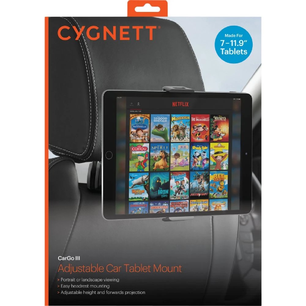 8 Cygnett CarGo Adjustable Car Mount for Tablets, 8 of 8