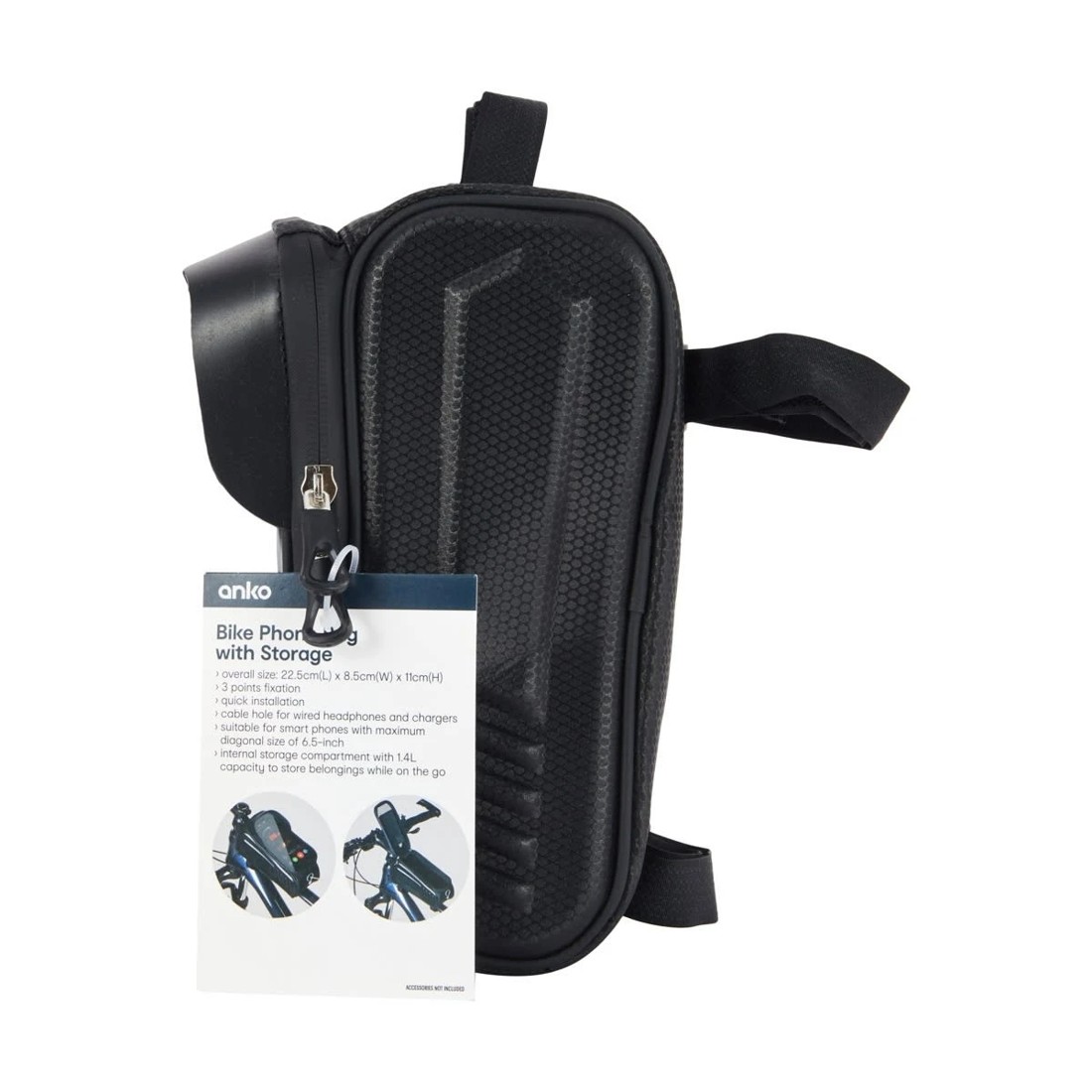 8 Bike Phone Bag with Storage, 8 of 8