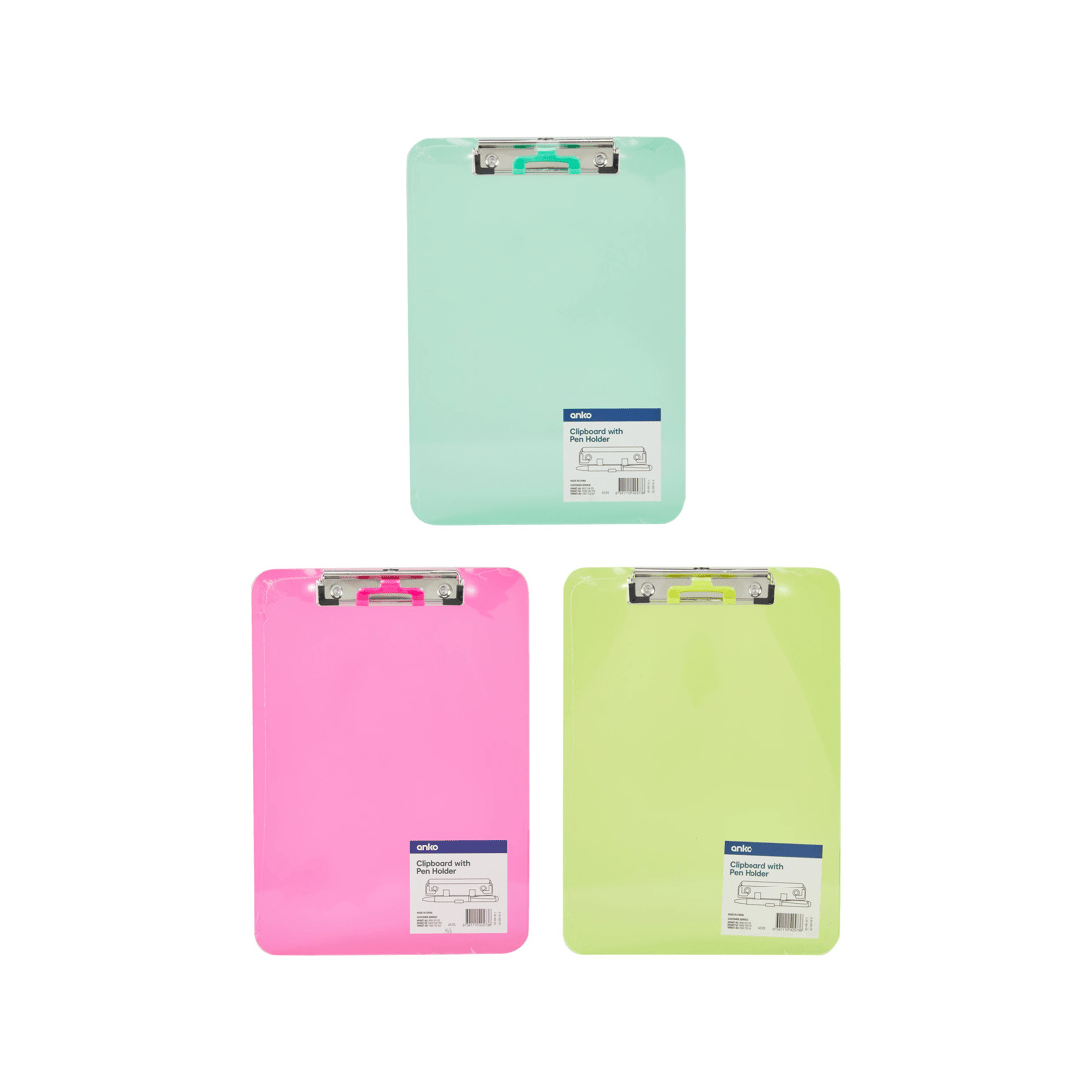 1 Clipboard with Pen Holder - Assorted, 1 of 2