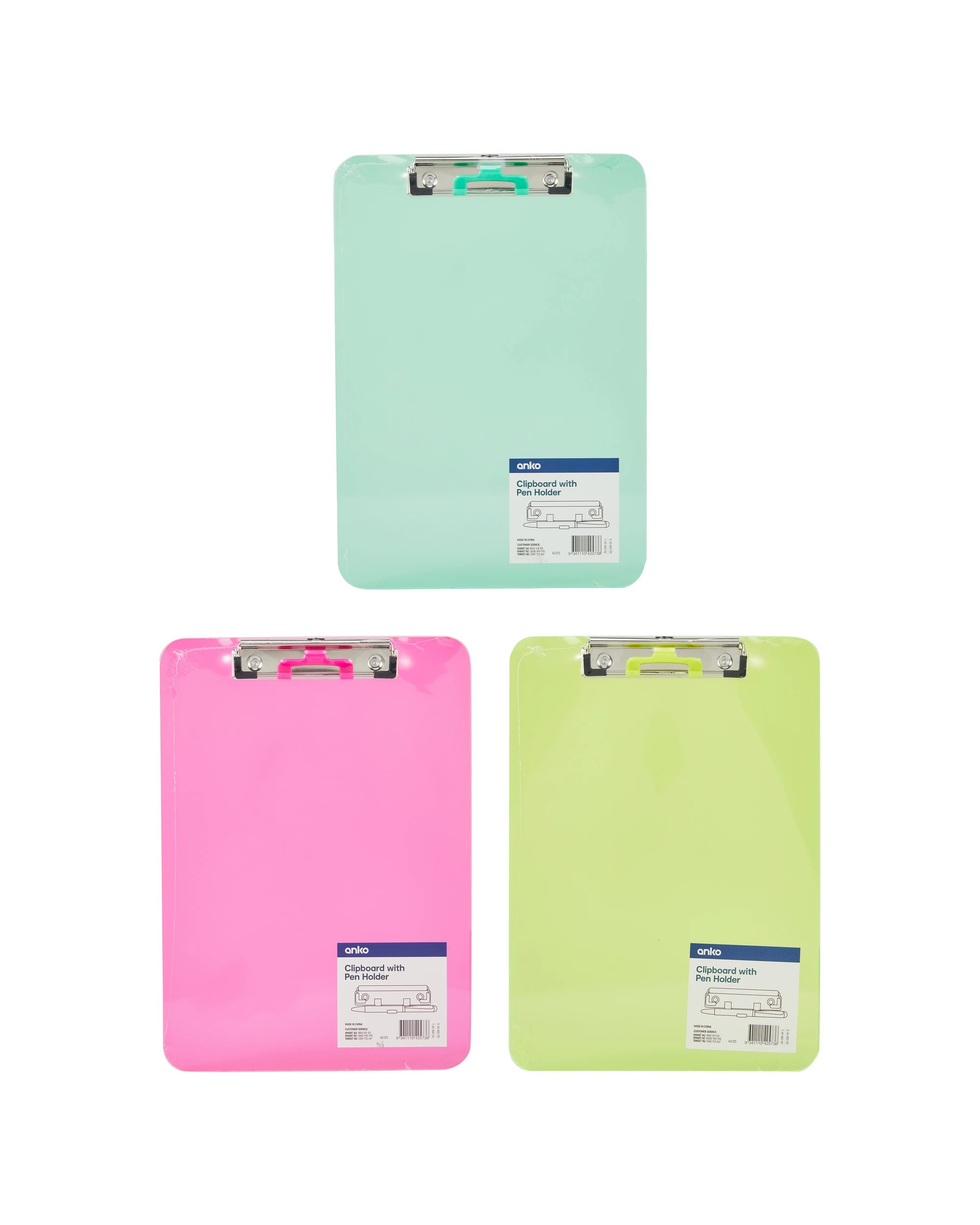 1 Clipboard with Pen Holder - Assorted, 1 of 3