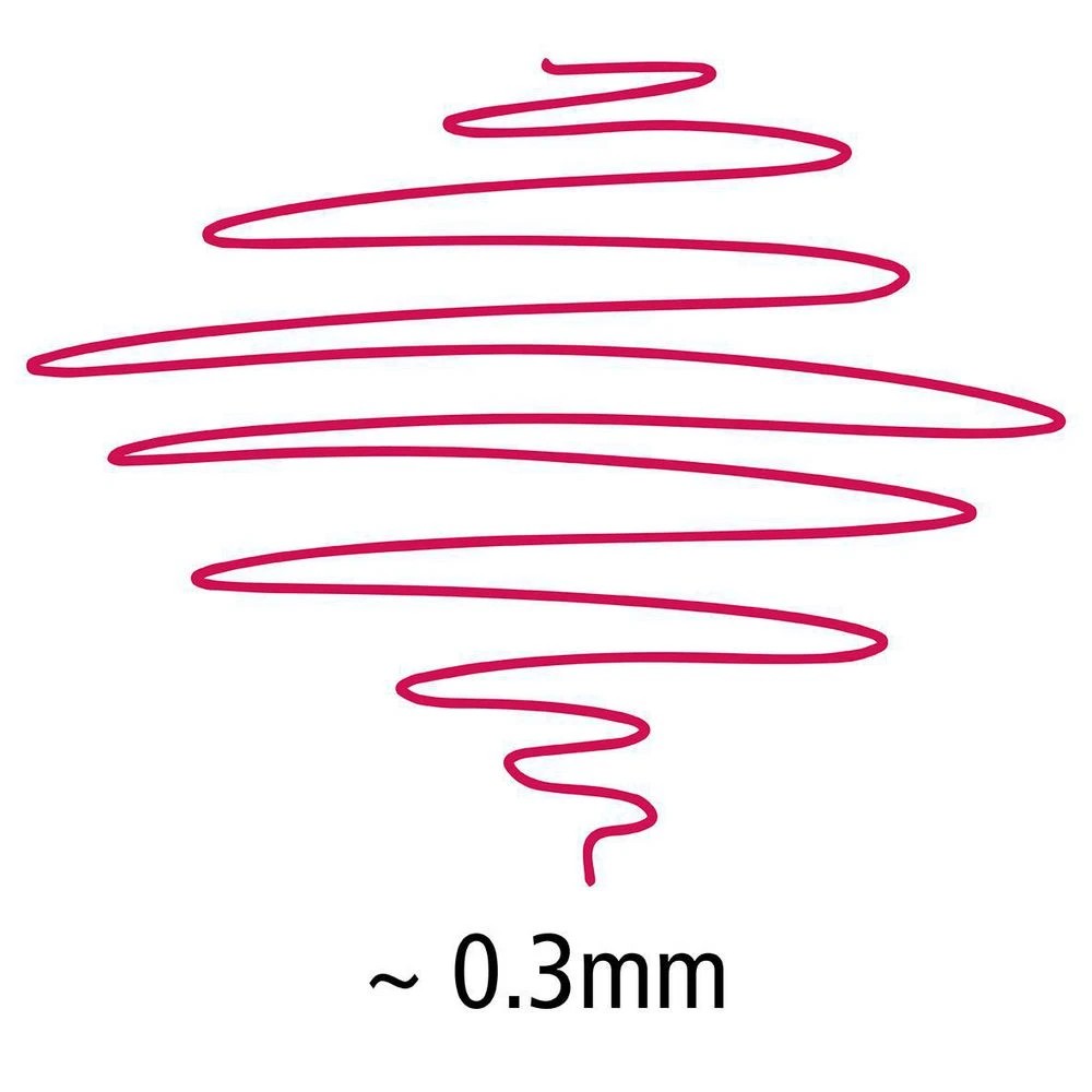 2 Staedtler Triplus 0.3mm Fineliner Bordeaux, 2 of 6