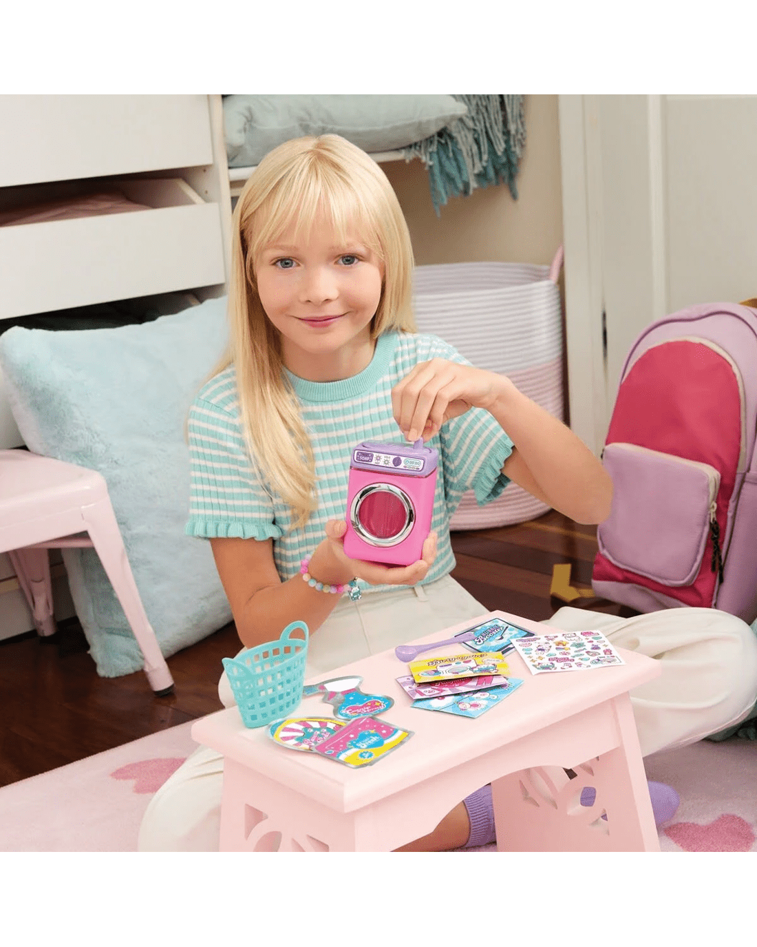 5 141 Piece Make It Real Purr-fect Wash 'N Bead Bracelets Kit, 5 of 7