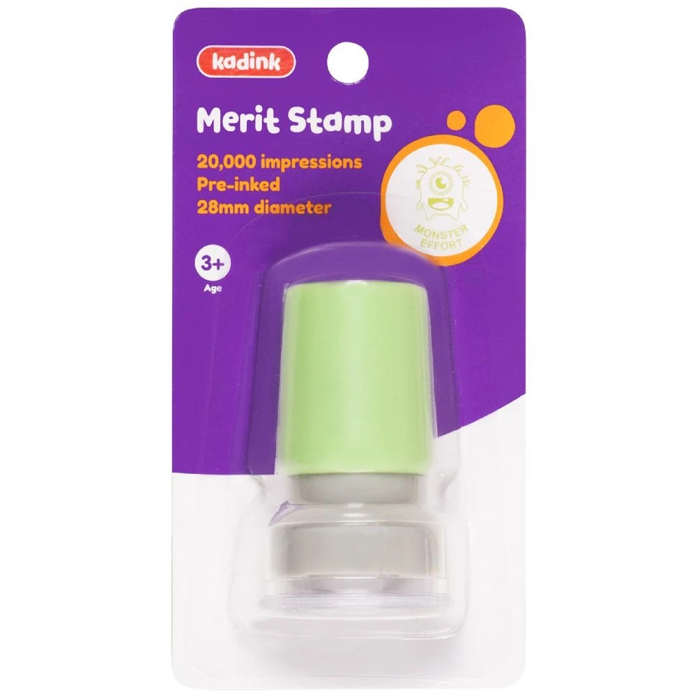 1 Kadink Merit Stamp Green Monster Effort, 1 of 3