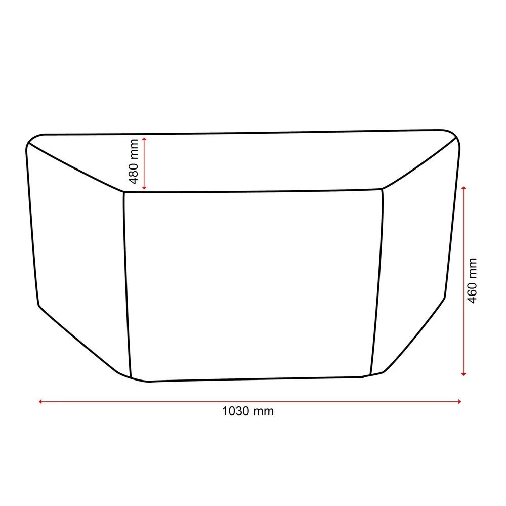 7 Buro York Ottoman 3 Piece Set Visitor Chairs and Stools, 7 of 7