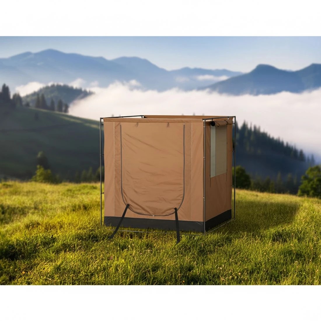 6 Weisshorn Camping Tent SUV Car Side Awning 2x2m Canopy Outdoor Portable 4WD - Multi, 6 of 6