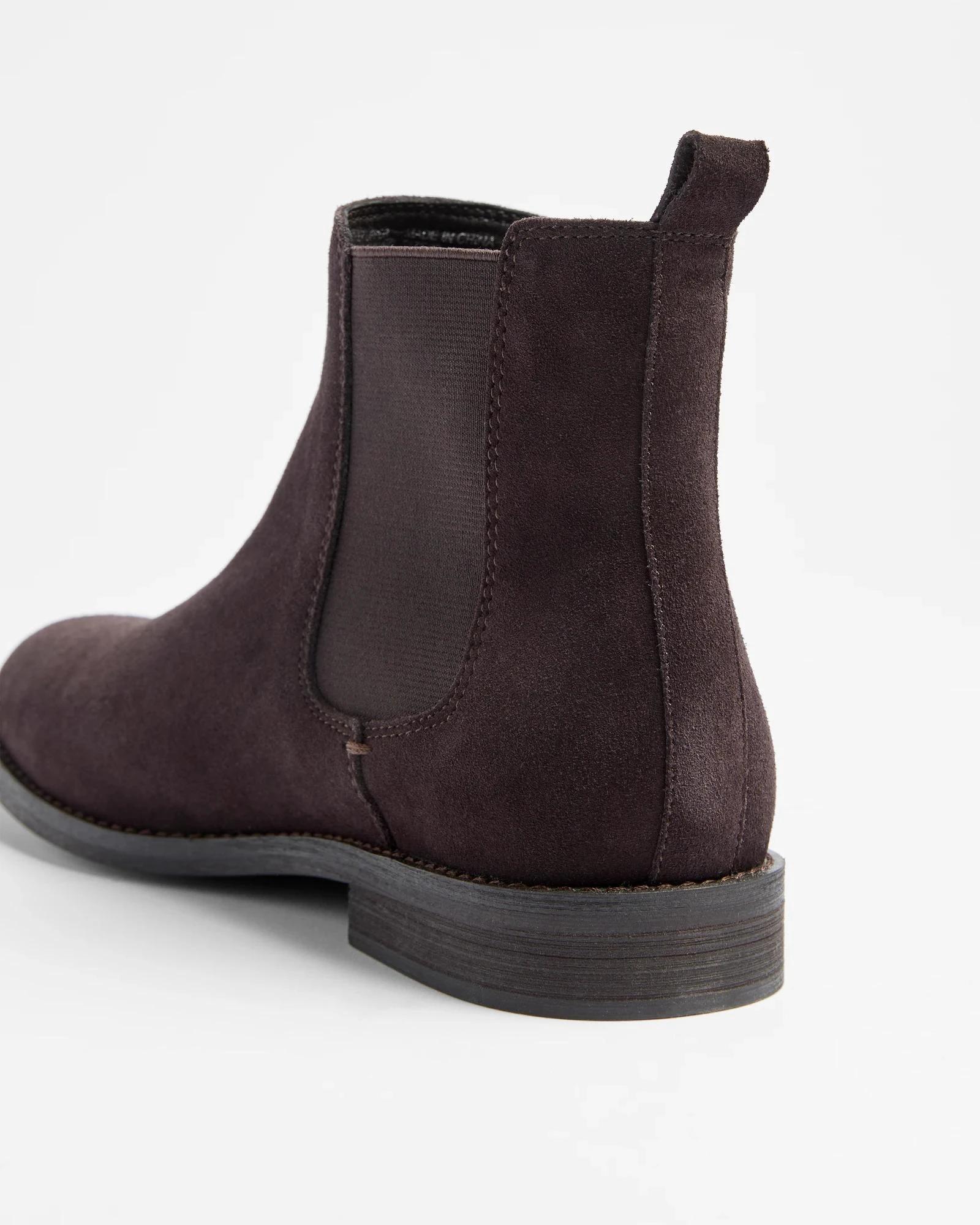 2 Target Mens Leather Chelsea Boot - James CHOCOLATE, 2 of 3