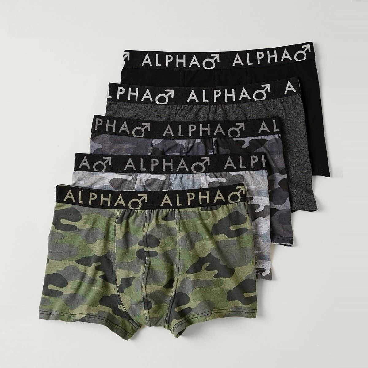 1 5 Pack Print/Plain Trunks CAMO TIMELESS MULTI, 1 of 10