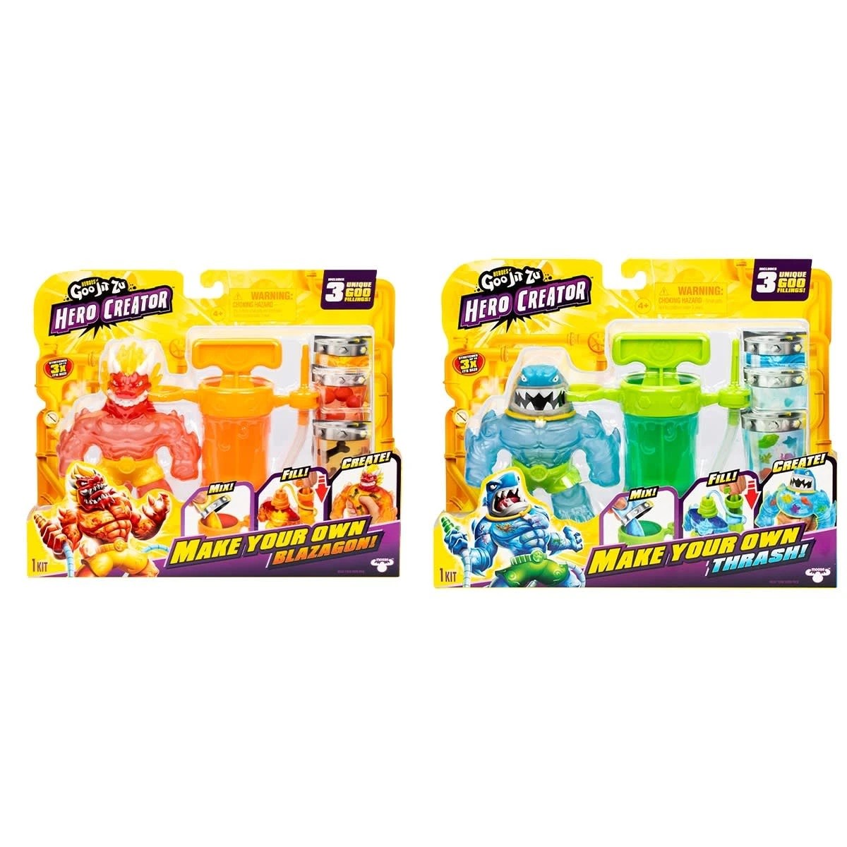 1 Heroes of Goo Jit Zu Hero Creator Pack - Assorted, 1 of 10