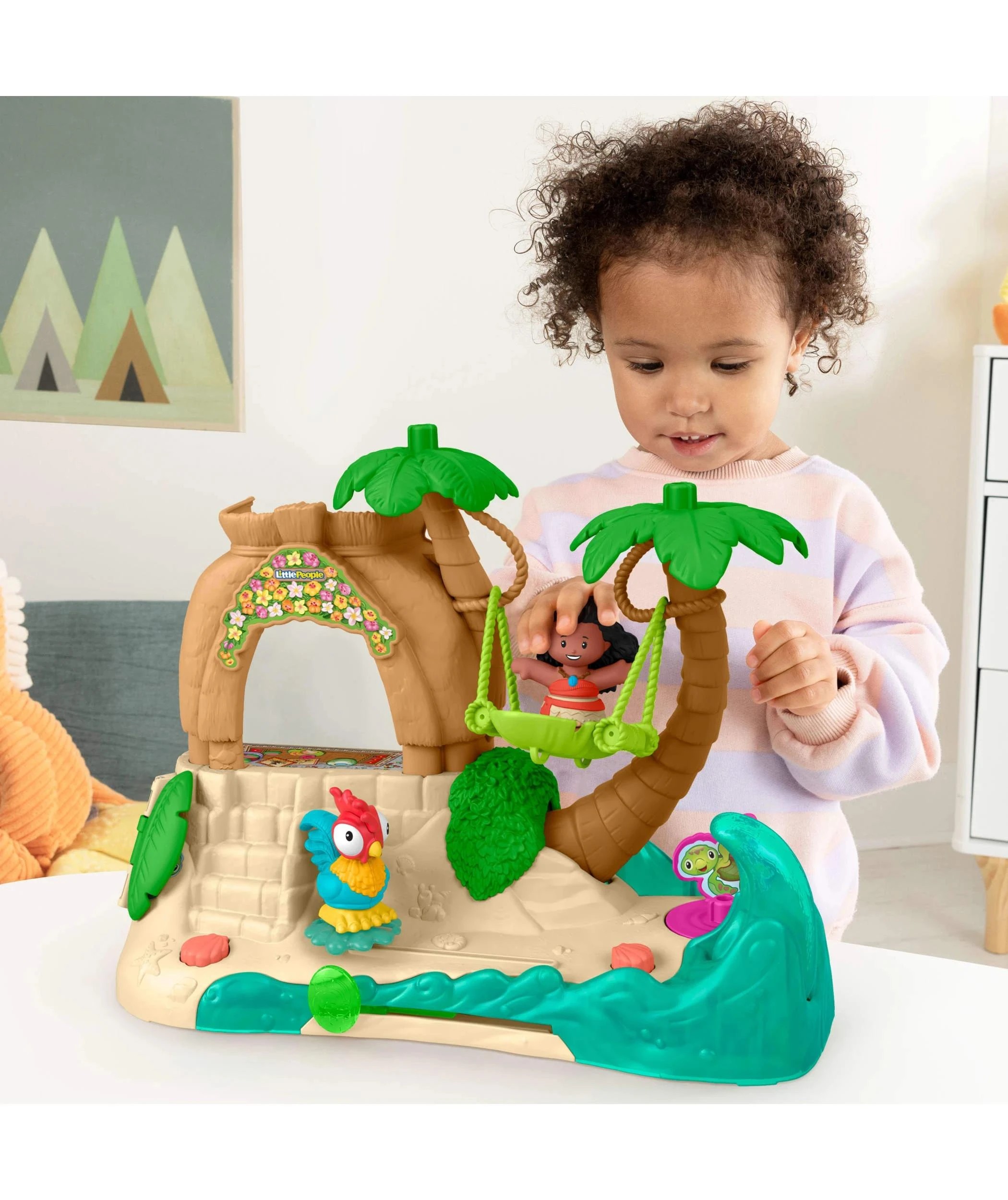 6 Mattel Fisher-Price Little People Disney Princess Moana Adventure Village Playset - Multi, 6 of 7