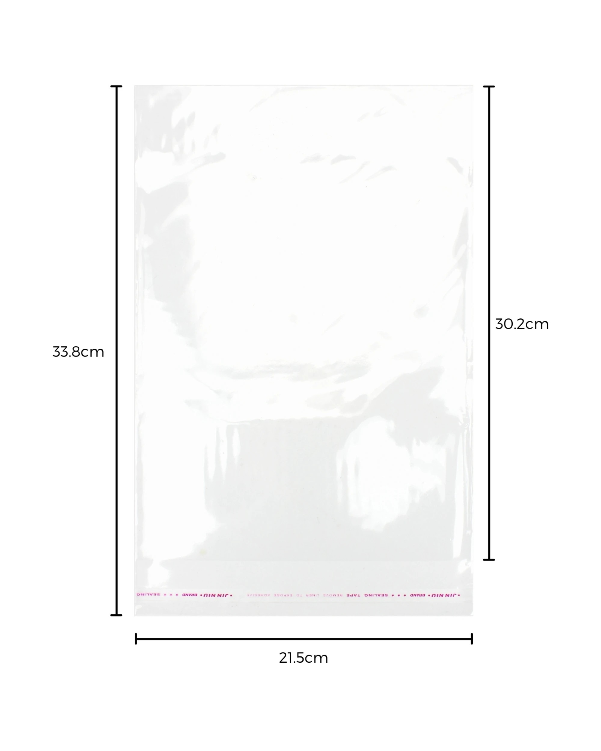 2 Durmaz A4 Clear Peel and Seal Cello Bags Pack of 20, 2 of 2