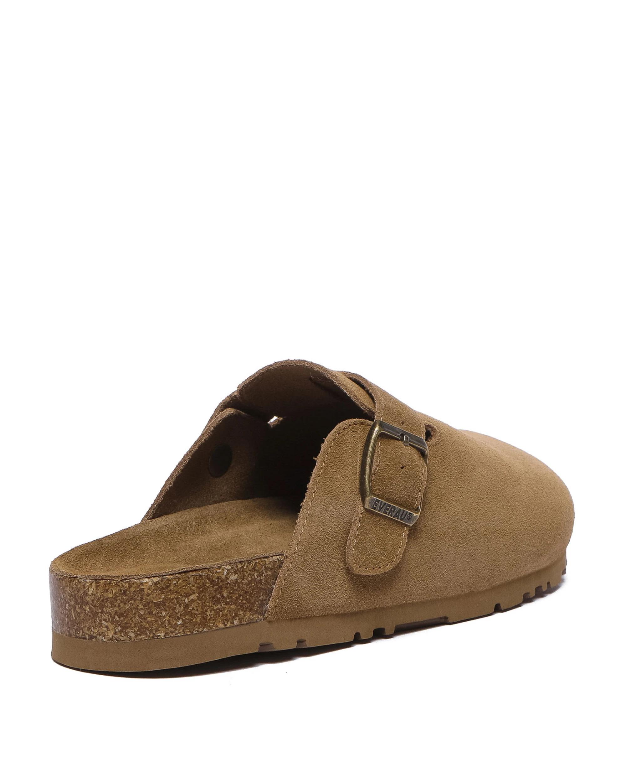 3 Everau Unisex Mason Slippers CHESTNUT, 3 of 5