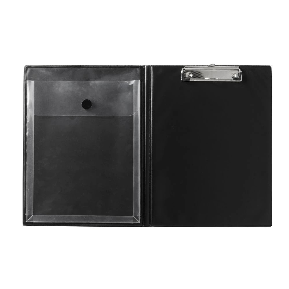 3 Marbig A4 Clipfolder Insert & Pocket Black, 3 of 4