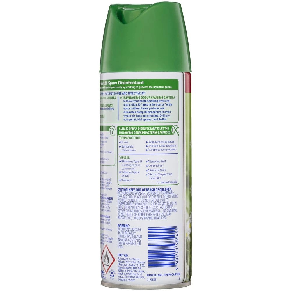 3 Glen 20 Disinfectant Spray 300g Country Scent, 3 of 3