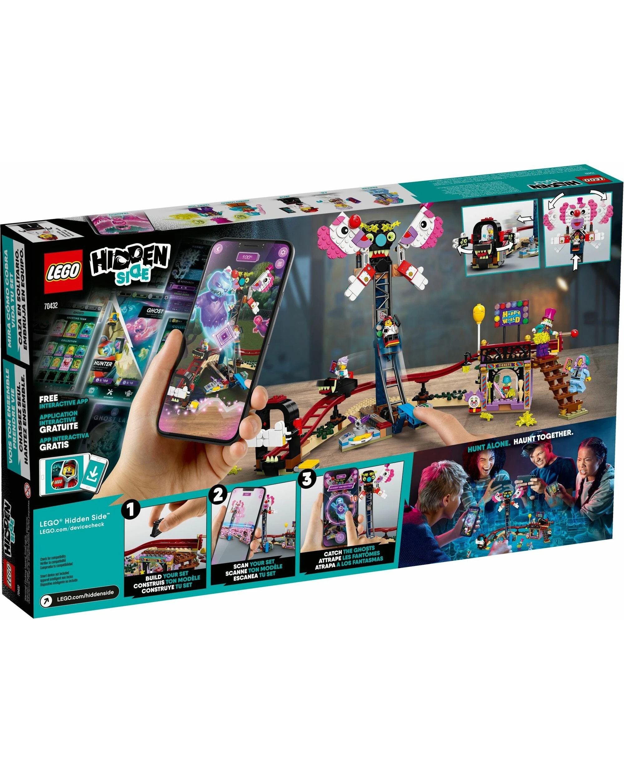 5 LEGO 70432 Hidden Side Haunted Fairground AR Playset, 5 of 5