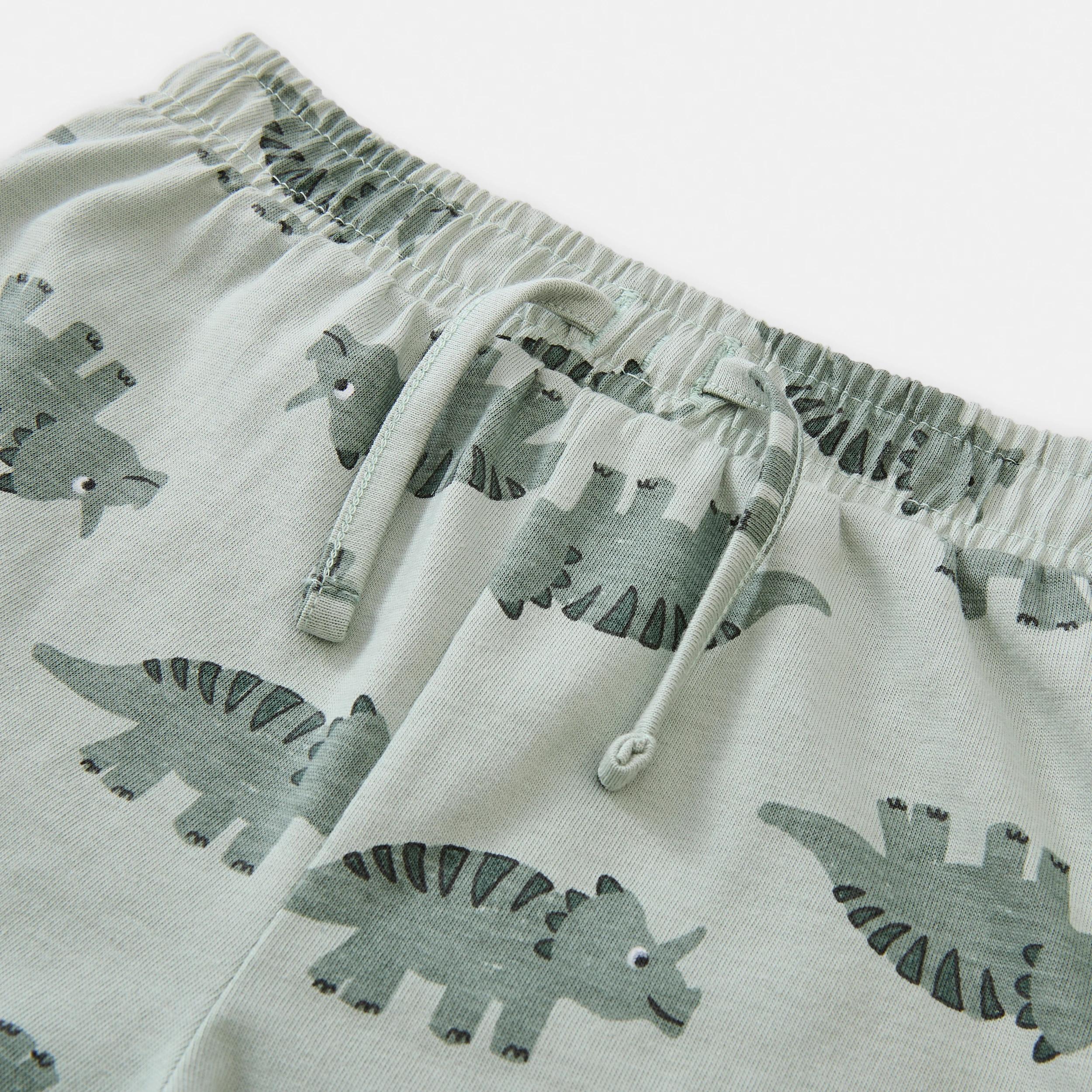 7 3 Pack Print Shorts GREEN DINOS, 7 of 8
