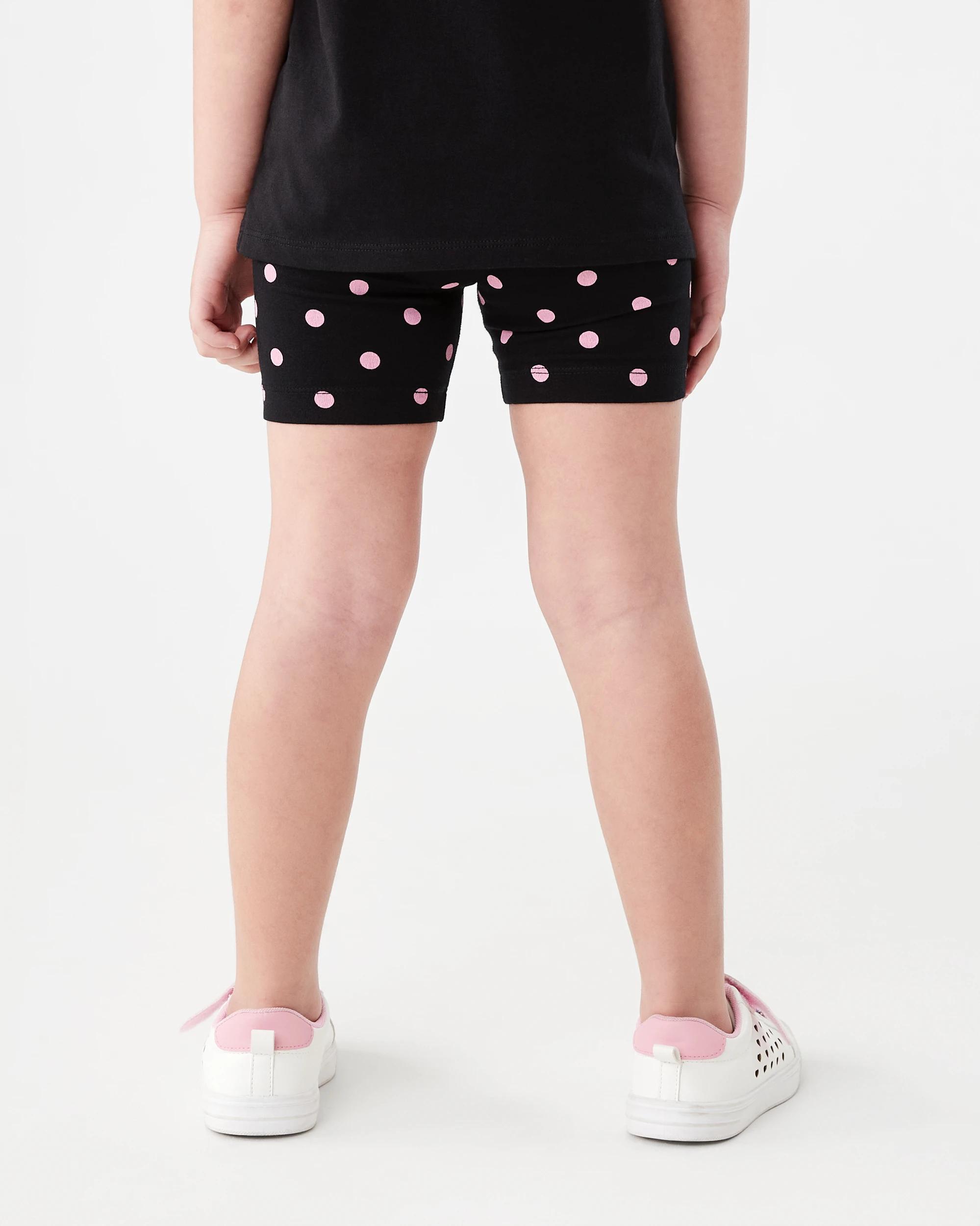 2 Bike Shorts Blk Spots, 2 of 6