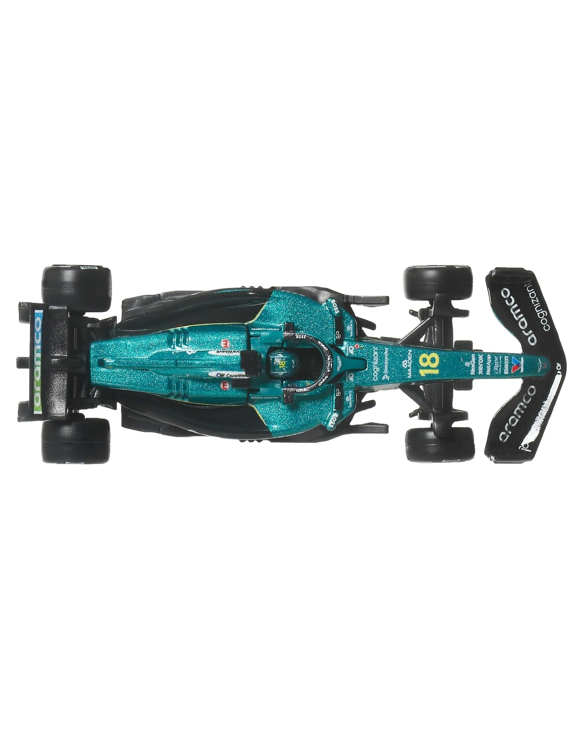 5 Hot Wheels Premium Formula 1 2025 Aston Martin Aramco Formula One Team #18 Lance Stroll Diecast Vehicle, 5 of 6